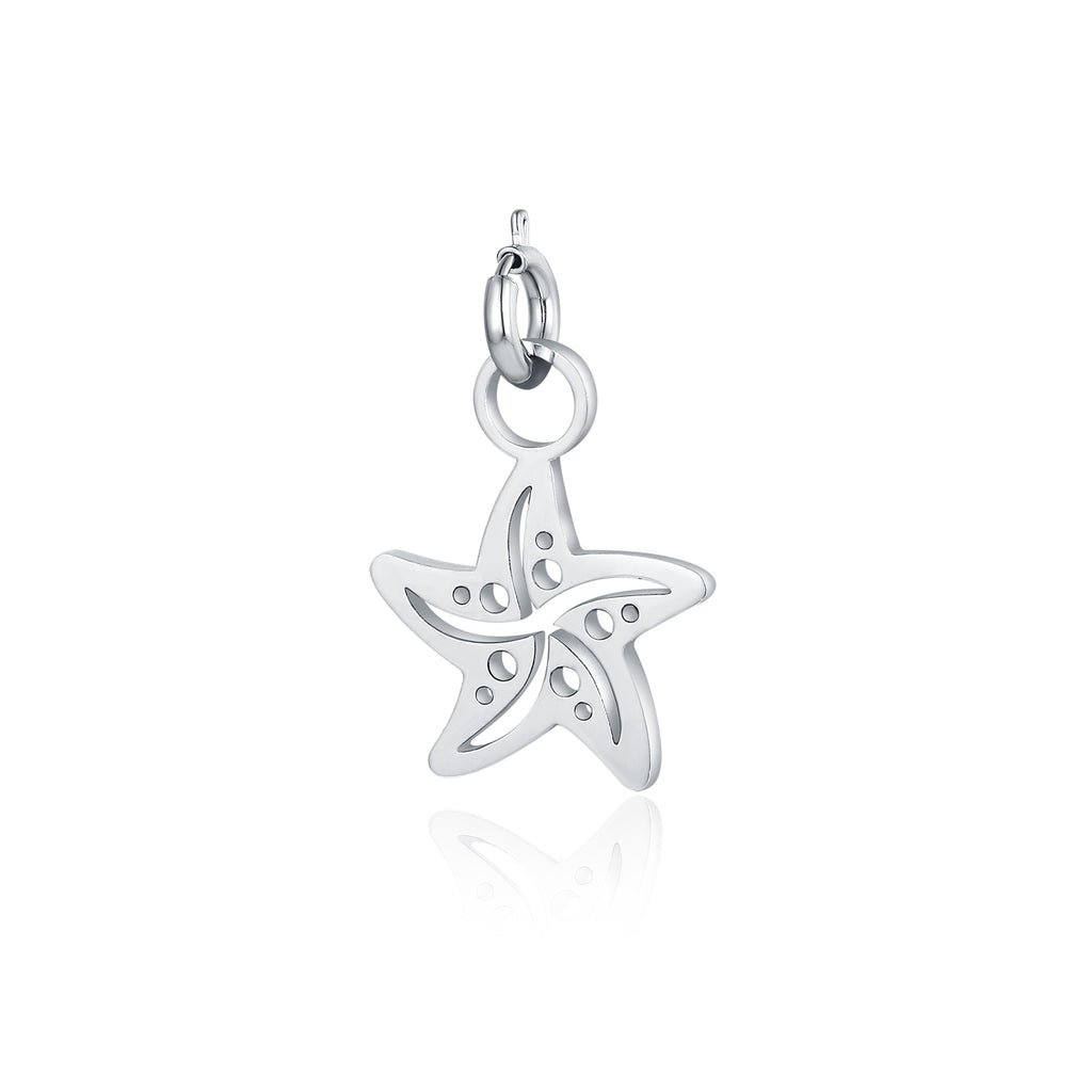 Mini Charm Stella Marina in acciaio inox Margarita - Brand Gioielli