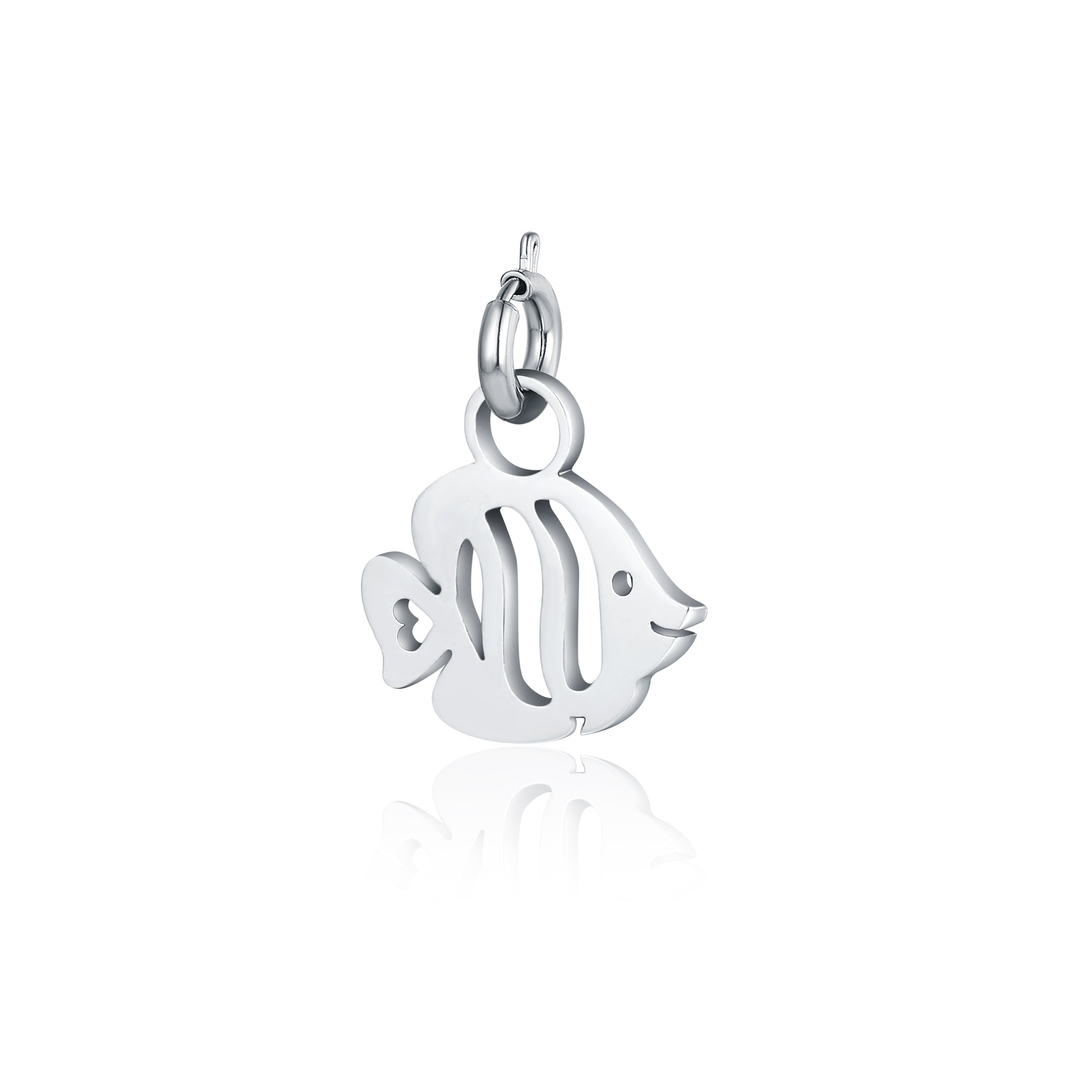 Mini Charm Pesciolino in acciaio inox Margarita - Brand Gioielli
