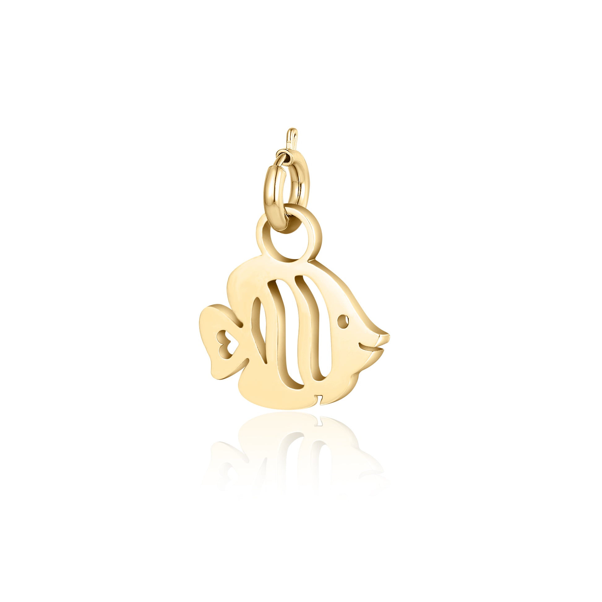 Mini Charm Pesciolino in acciaio inox Margarita - Brand Gioielli