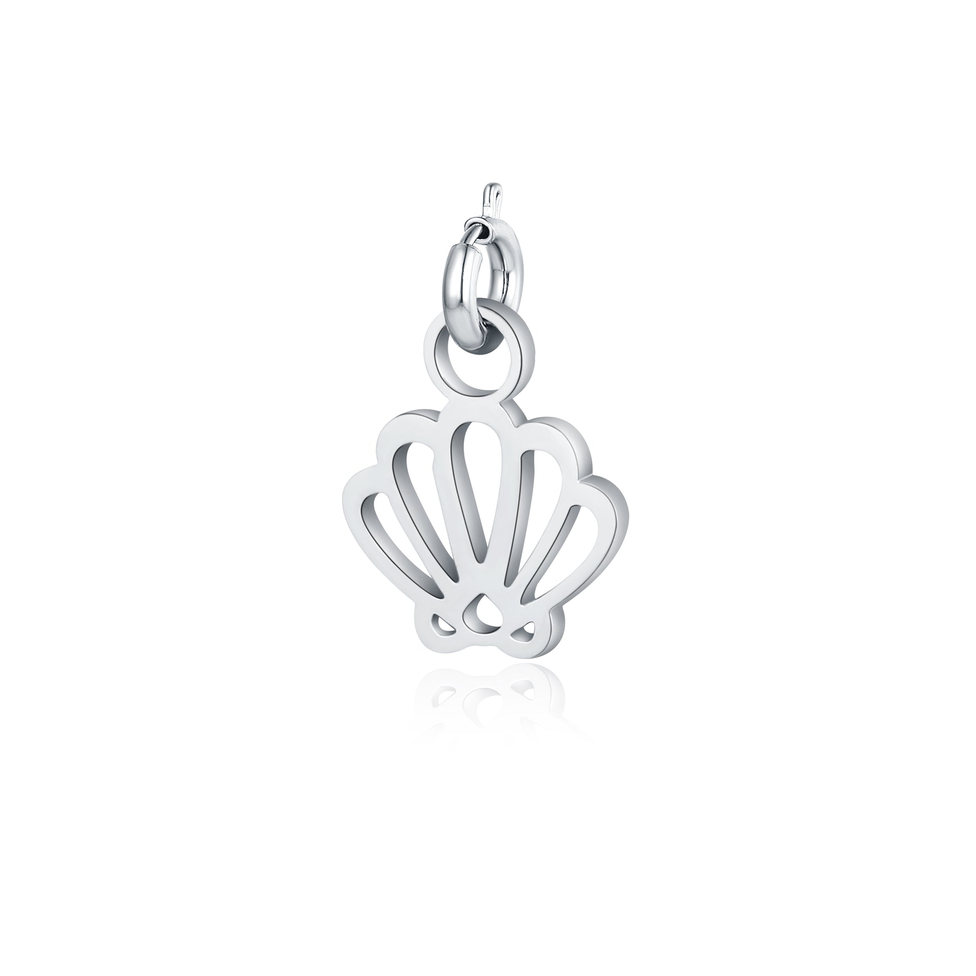Mini Charm Conchiglia in acciaio inox Margarita - Brand Gioielli