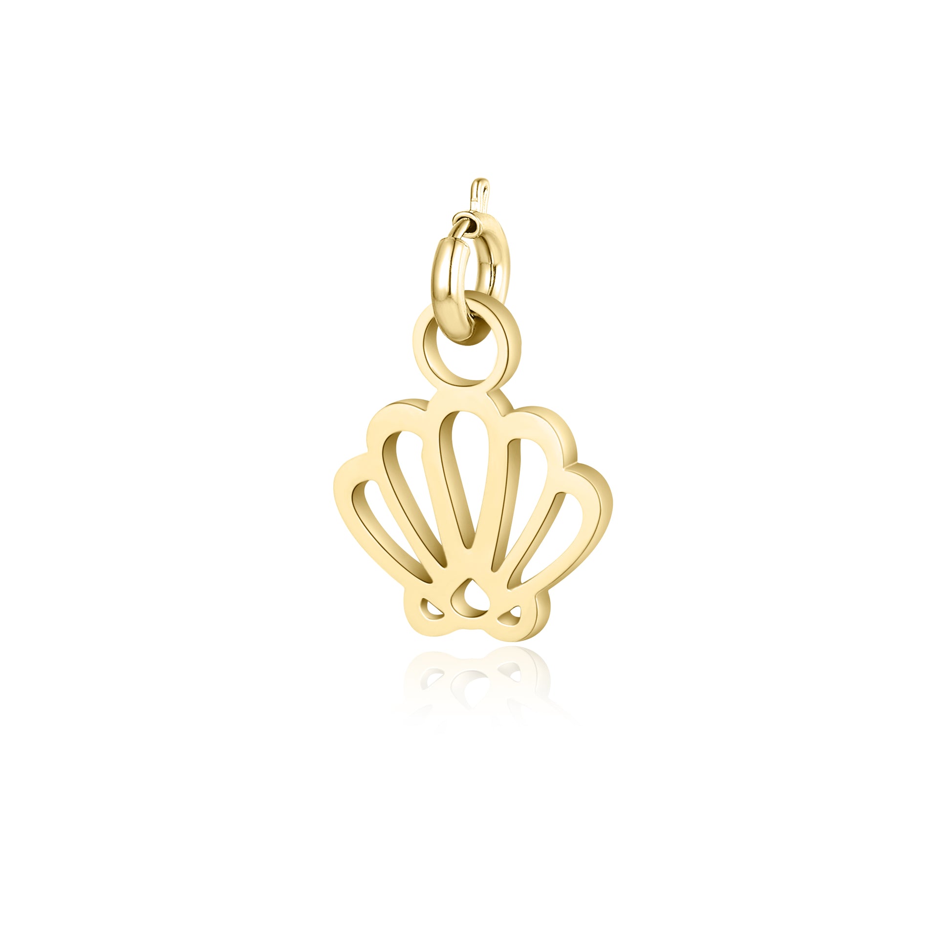 Mini Charm Conchiglia in acciaio inox Margarita - Brand Gioielli
