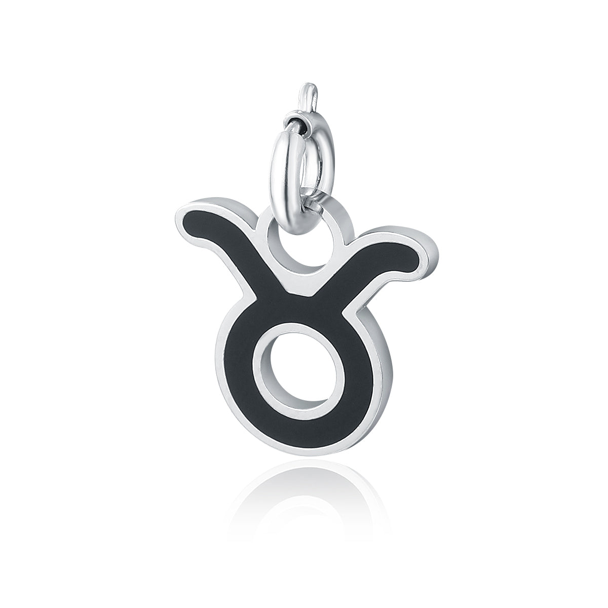 Charm Segno Zodiacale Toro in acciaio inox Zodiaco - Brand Gioielli