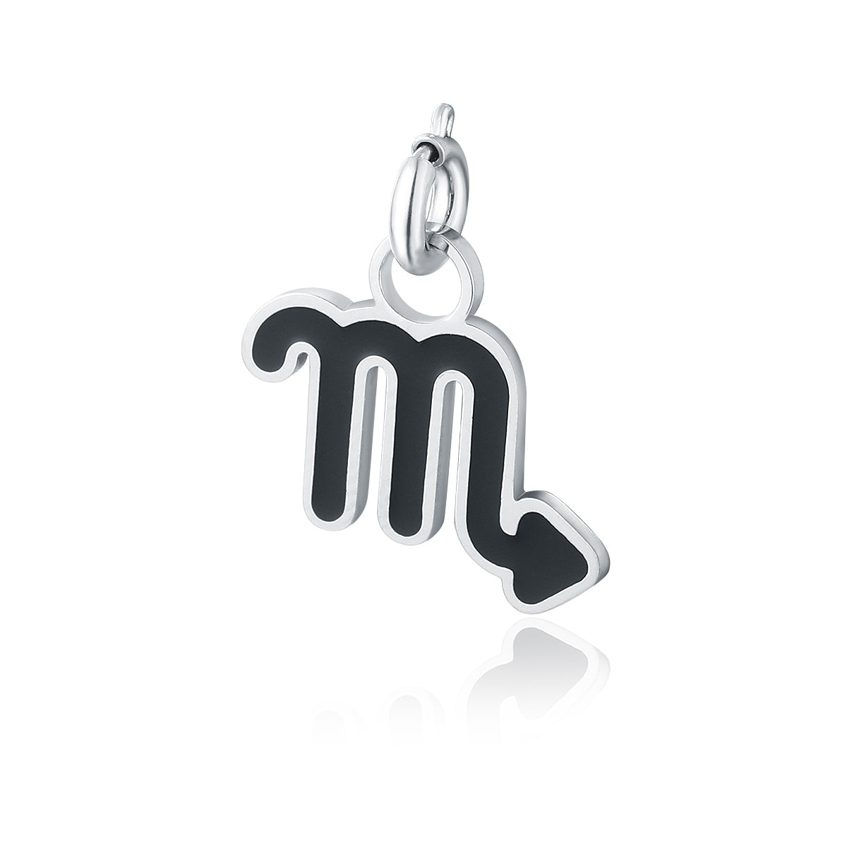 Charm Segno Zodiacale Scorpione in acciaio inox Zodiaco - Brand Gioielli
