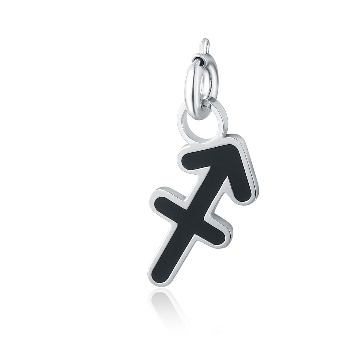 Charm Segno Zodiacale Sagittario in acciaio inox Zodiaco - Brand Gioielli