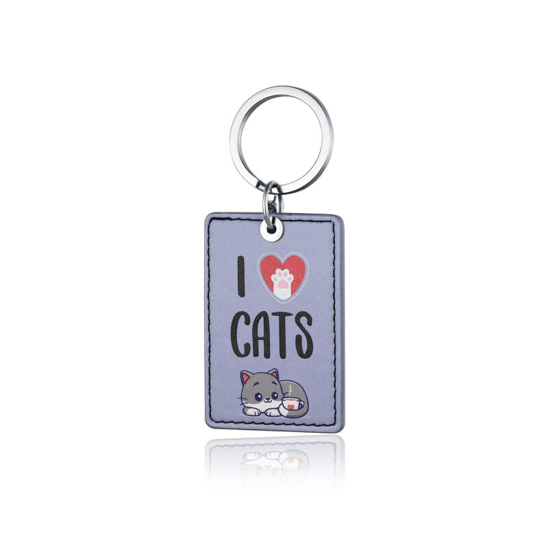 Portachiavi I love Cats