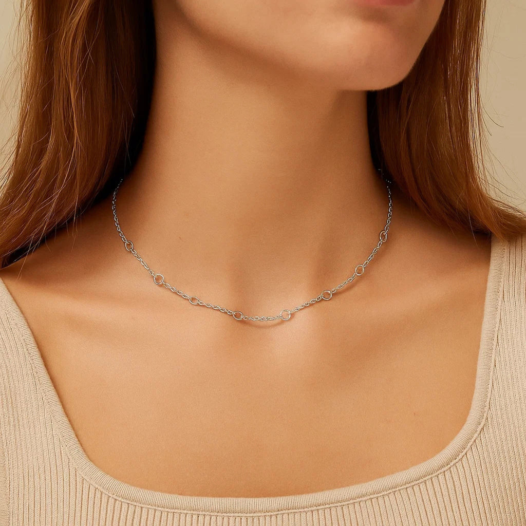 Collana Catena e Anellini Personal - Brand Gioielli