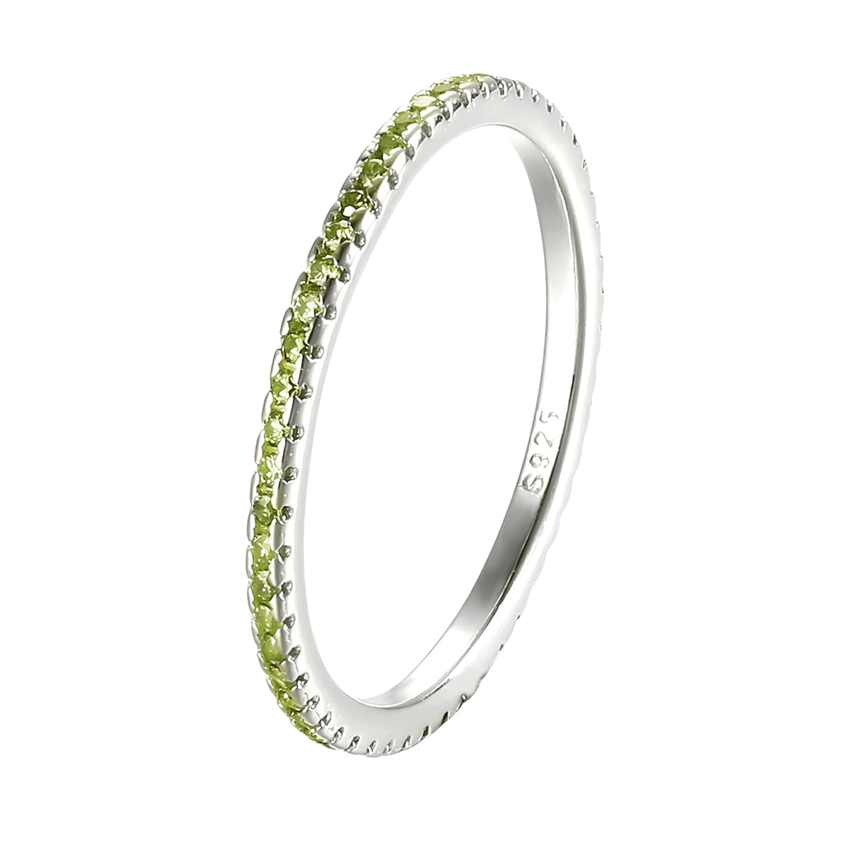 Anello Veretta Lime in Argento 925 - Les Folies
