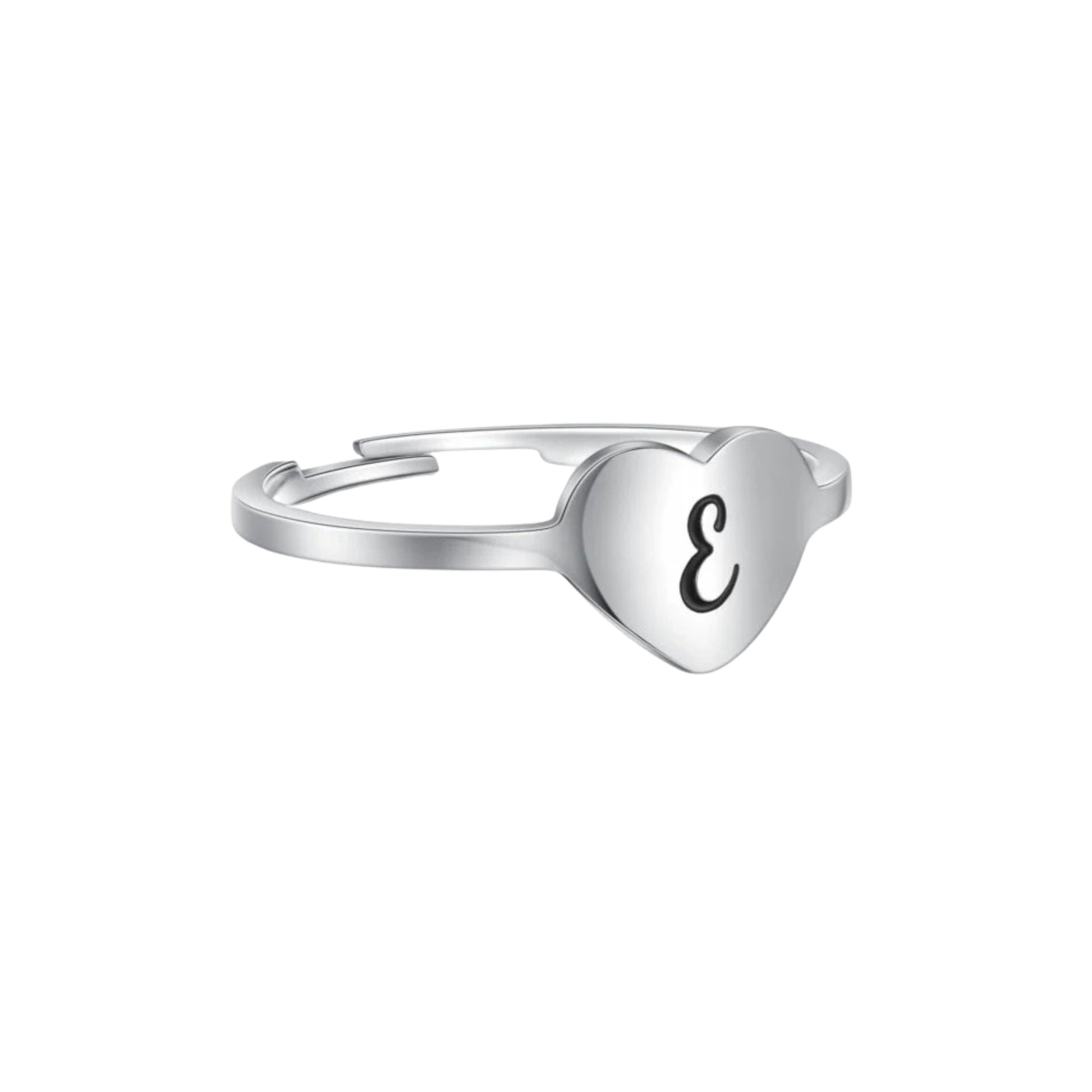 Anello Cuore Lettera Personal - Brand Gioielli