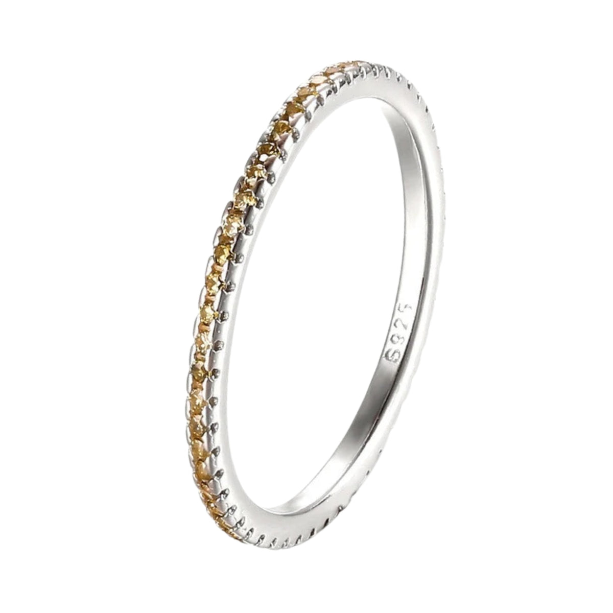 Anello Veretta Argento 925 - Oro