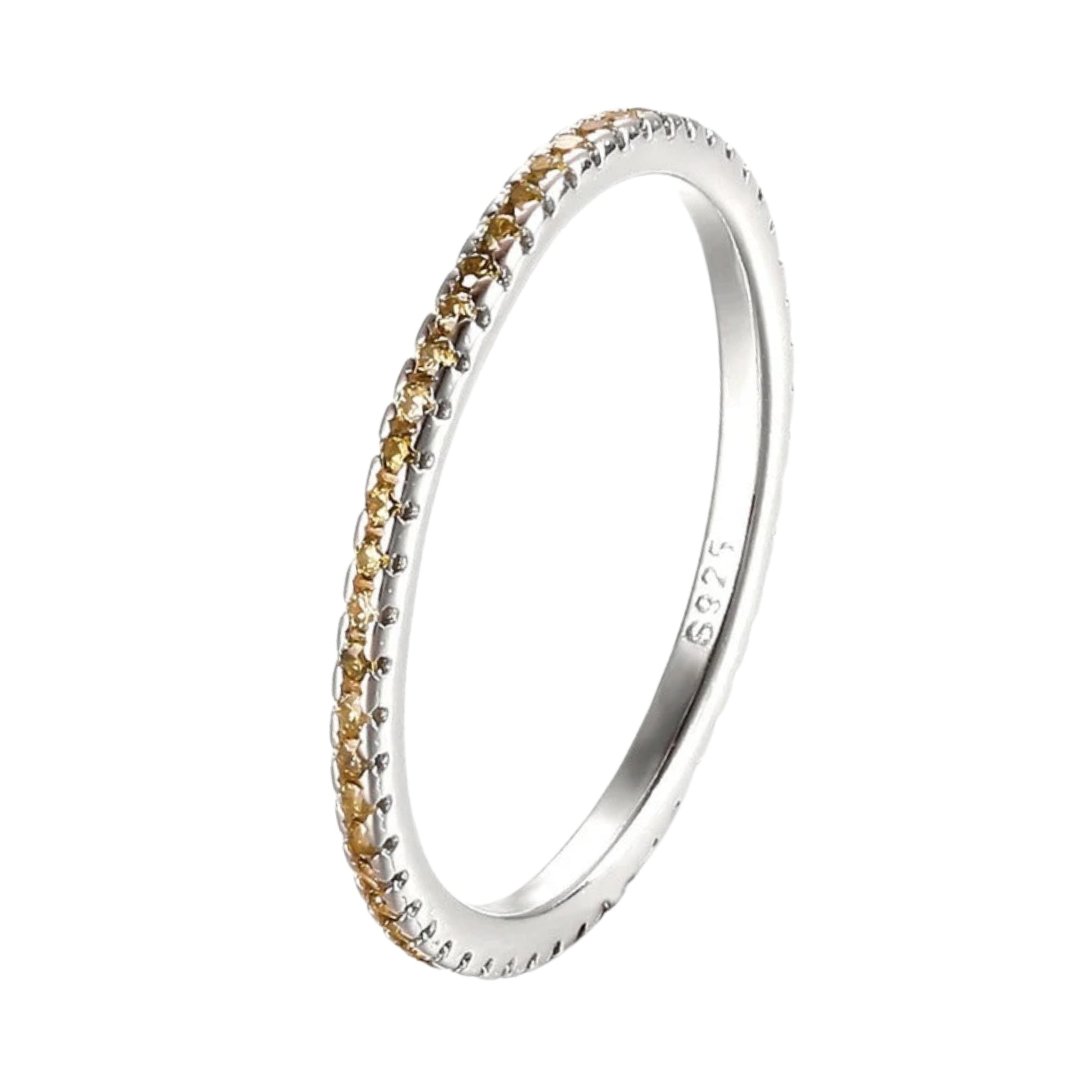 Anello Veretta Oro in Argento 925 - Les Folies