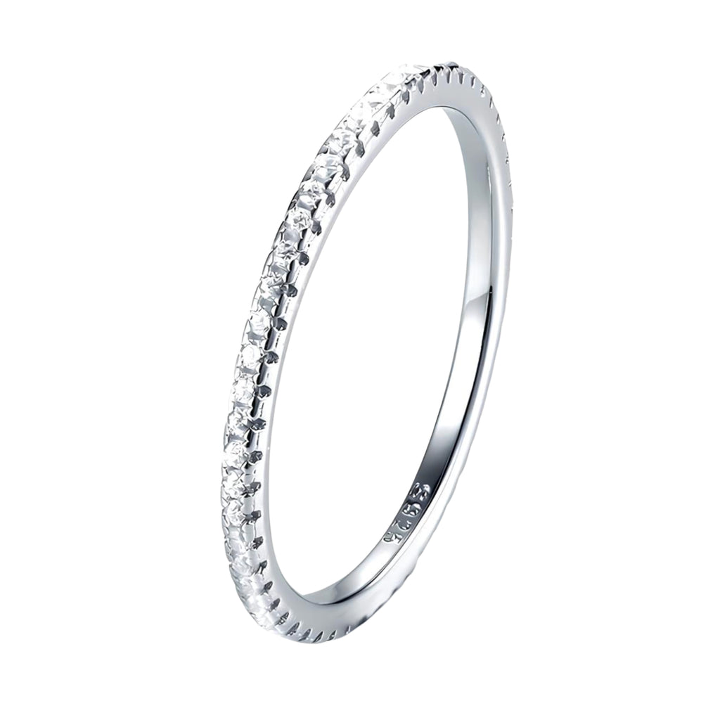 Anello Veretta Crystal in Argento 925 - Les Folies