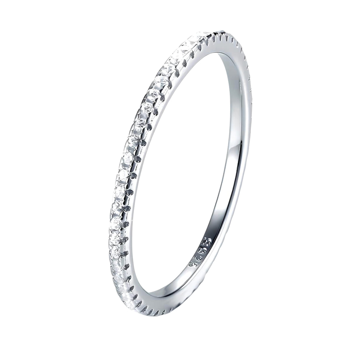 Anello Veretta Argento 925 - Crystal