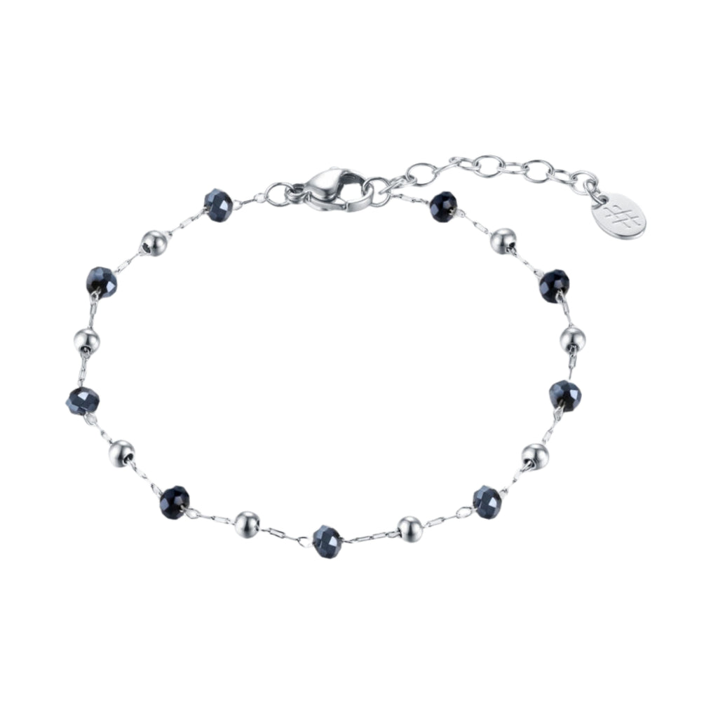 Bracciale Cristalli_AcciaioInox "BRAND"