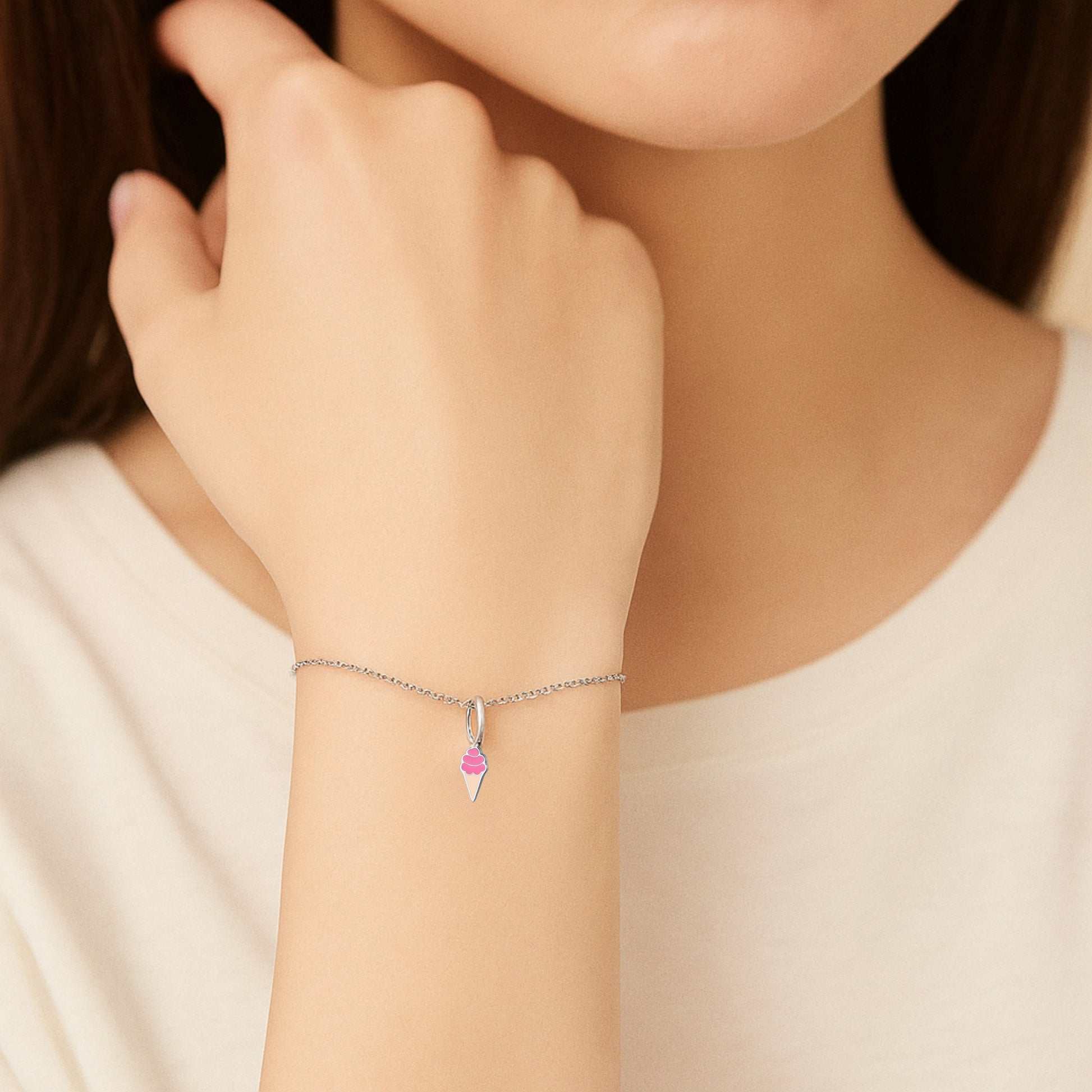 Mini Charm Gelato Smaltato - Brand Gioielli