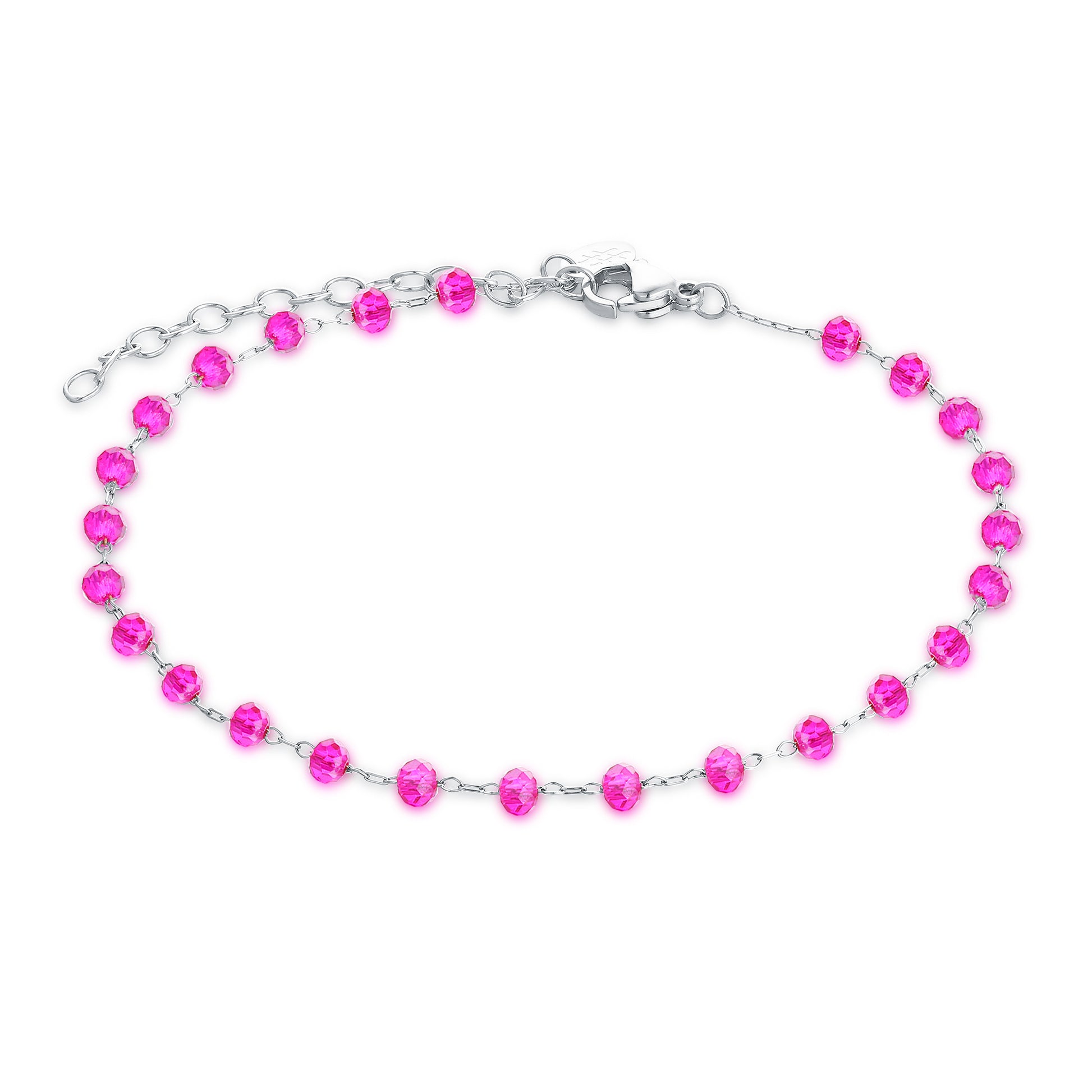 Cavigliera Cristalli in acciaio inox Margarita - Brand Gioielli