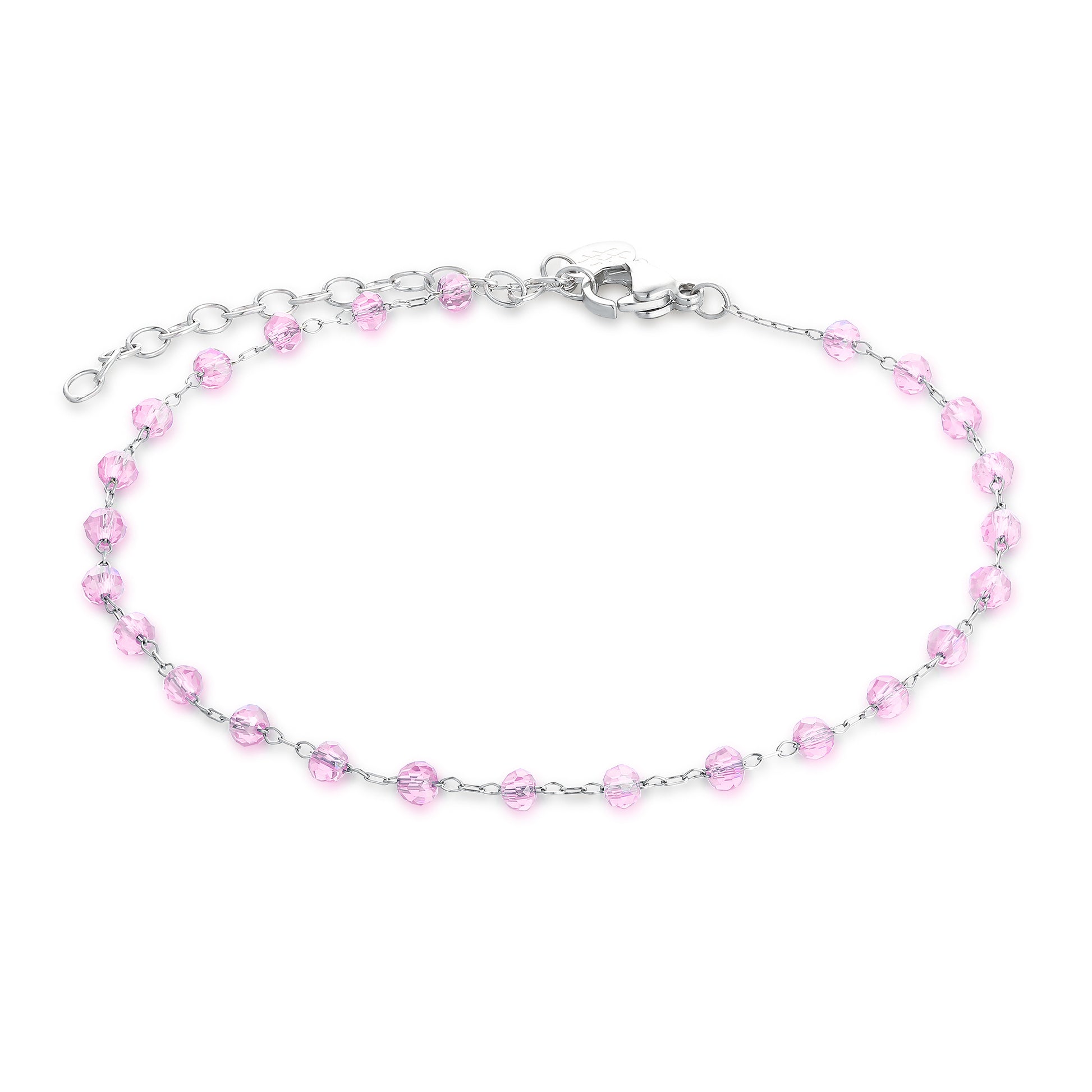 Cavigliera Cristalli in acciaio inox Margarita - Brand Gioielli