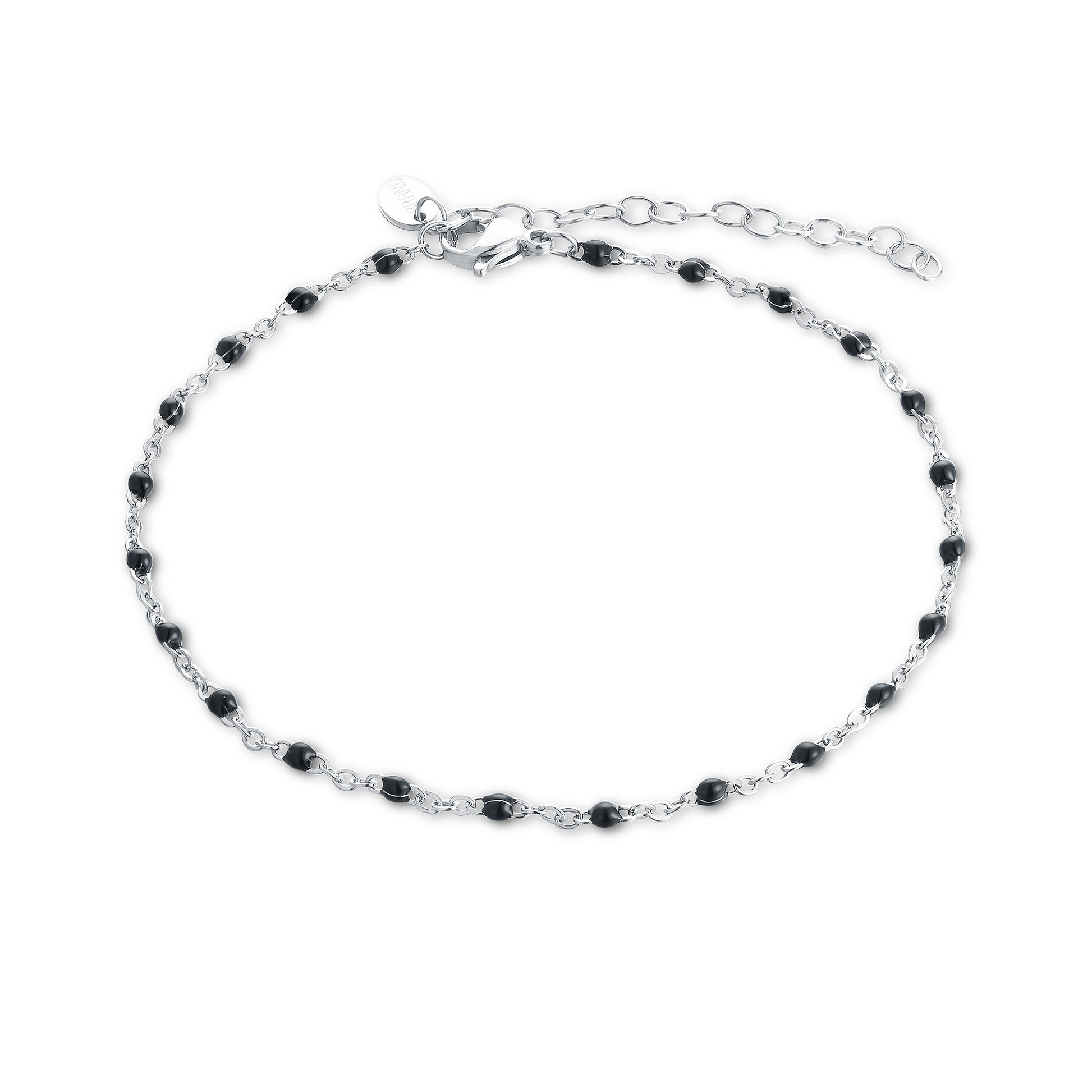 Cavigliera Gocce di Smalto Colorate in acciaio inox Margarita - Brand Gioielli