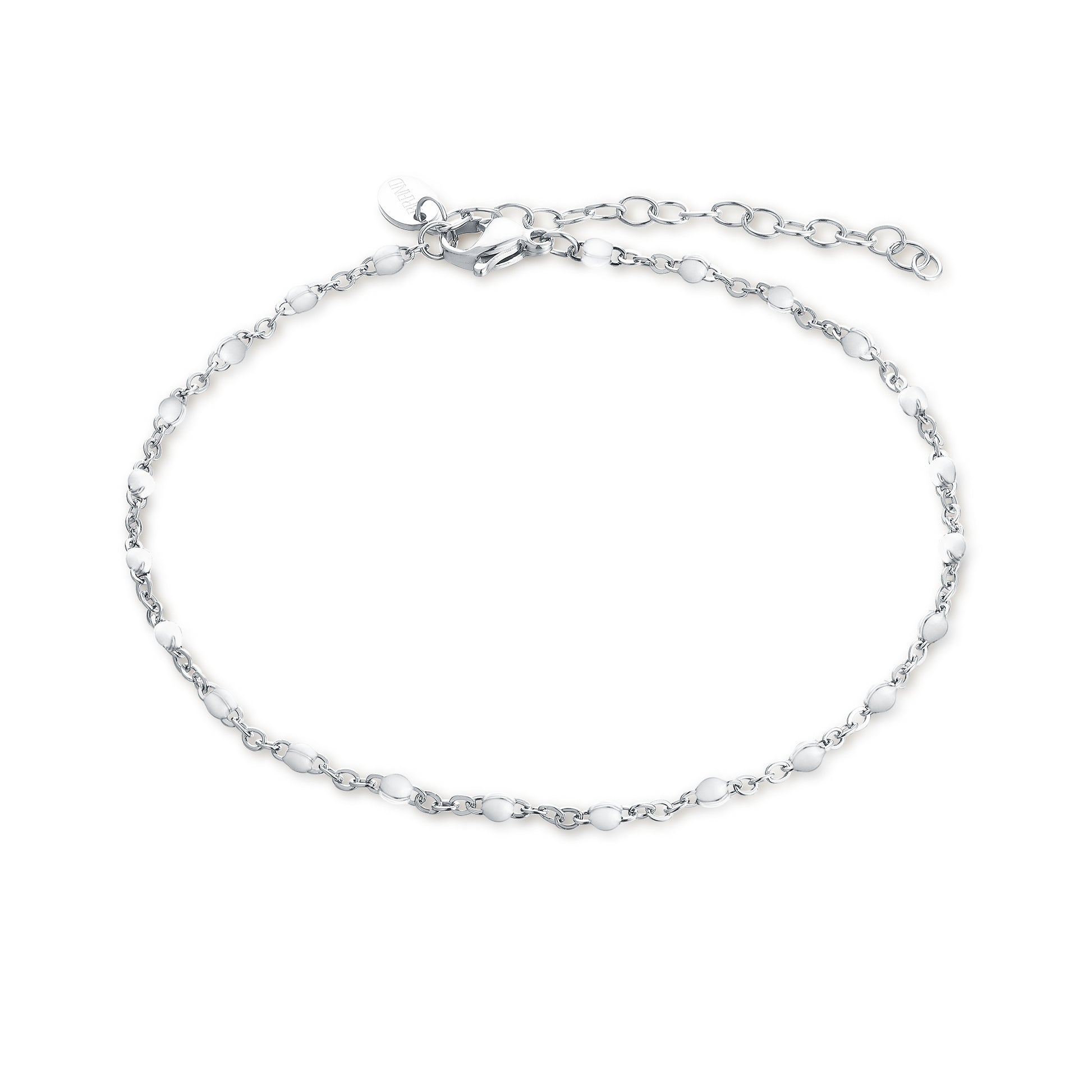 Cavigliera Gocce di Smalto Colorate in acciaio inox Margarita - Brand Gioielli