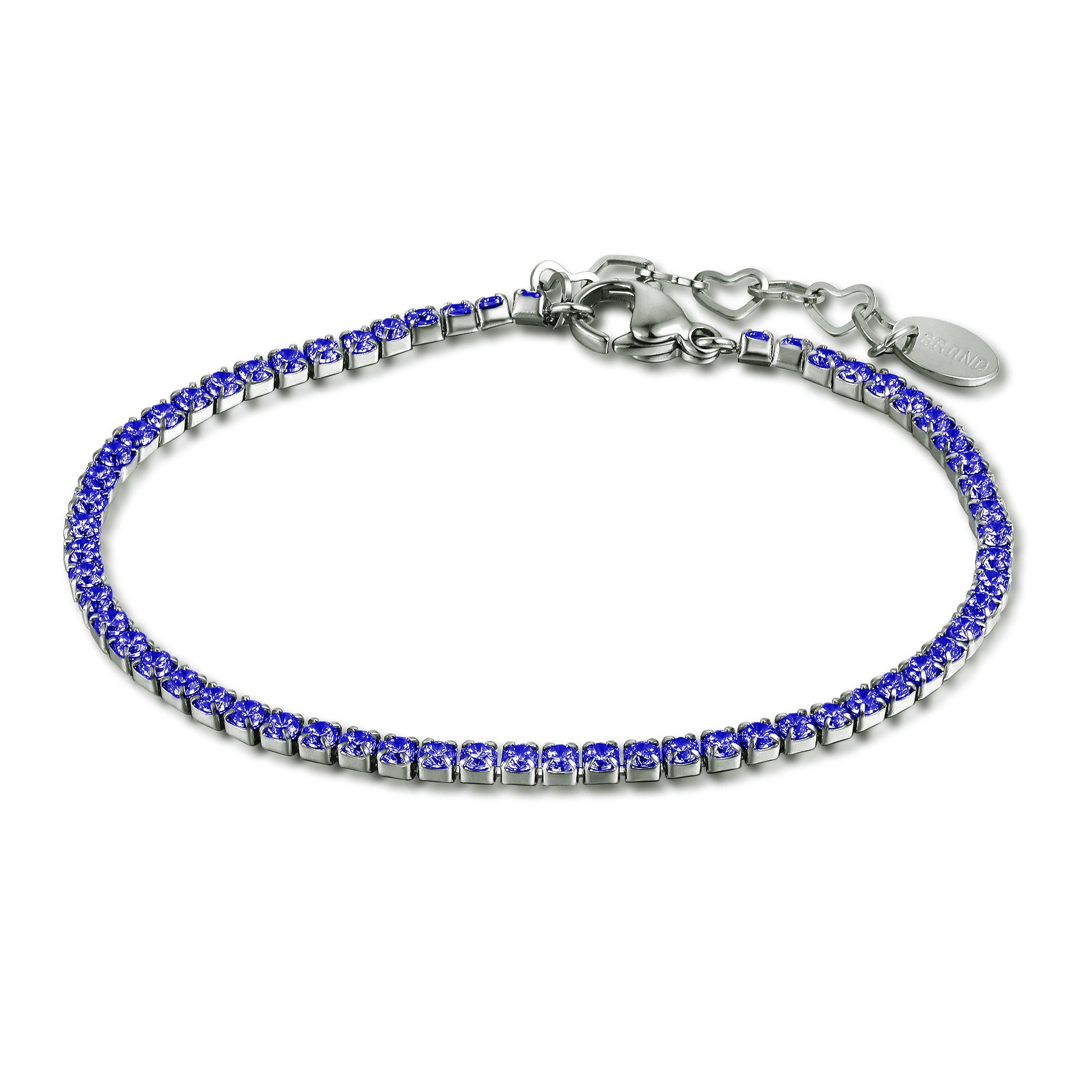 Bracciale Tennis Classico in acciaio inox Royale - Brand Gioielli