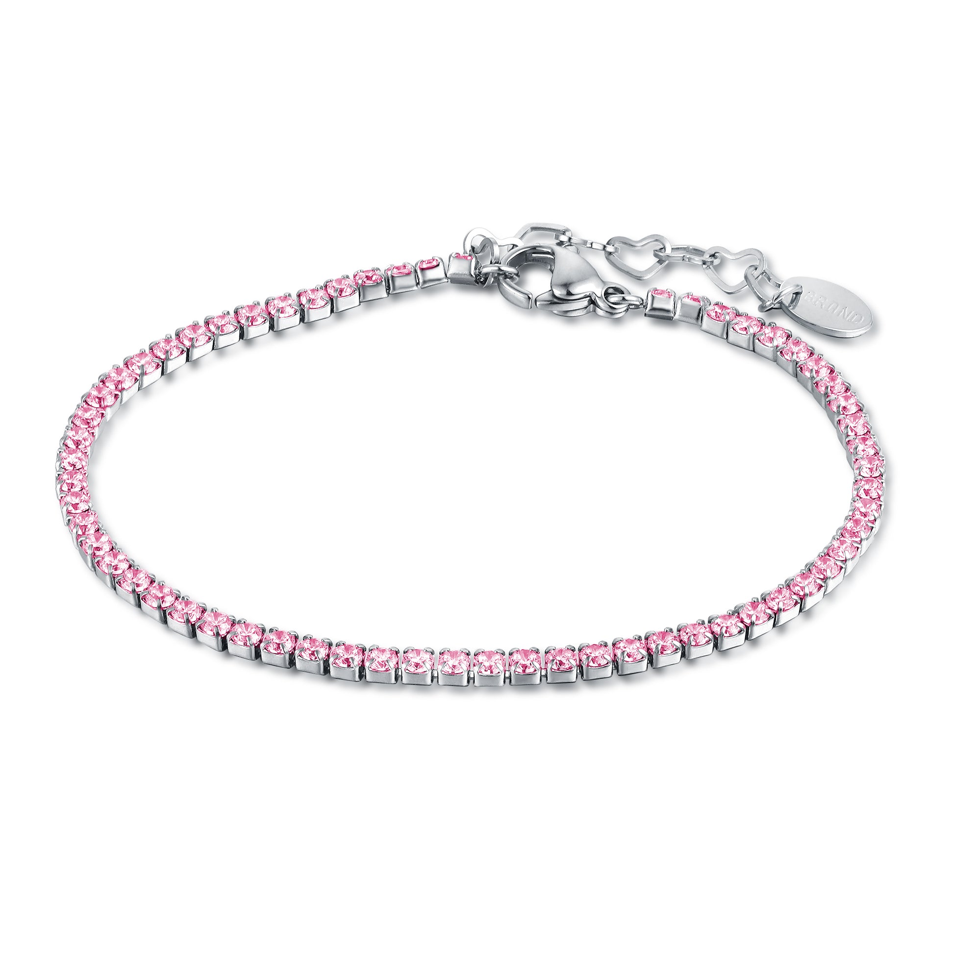 Bracciale Tennis Classico in acciaio inox Royale - Brand Gioielli