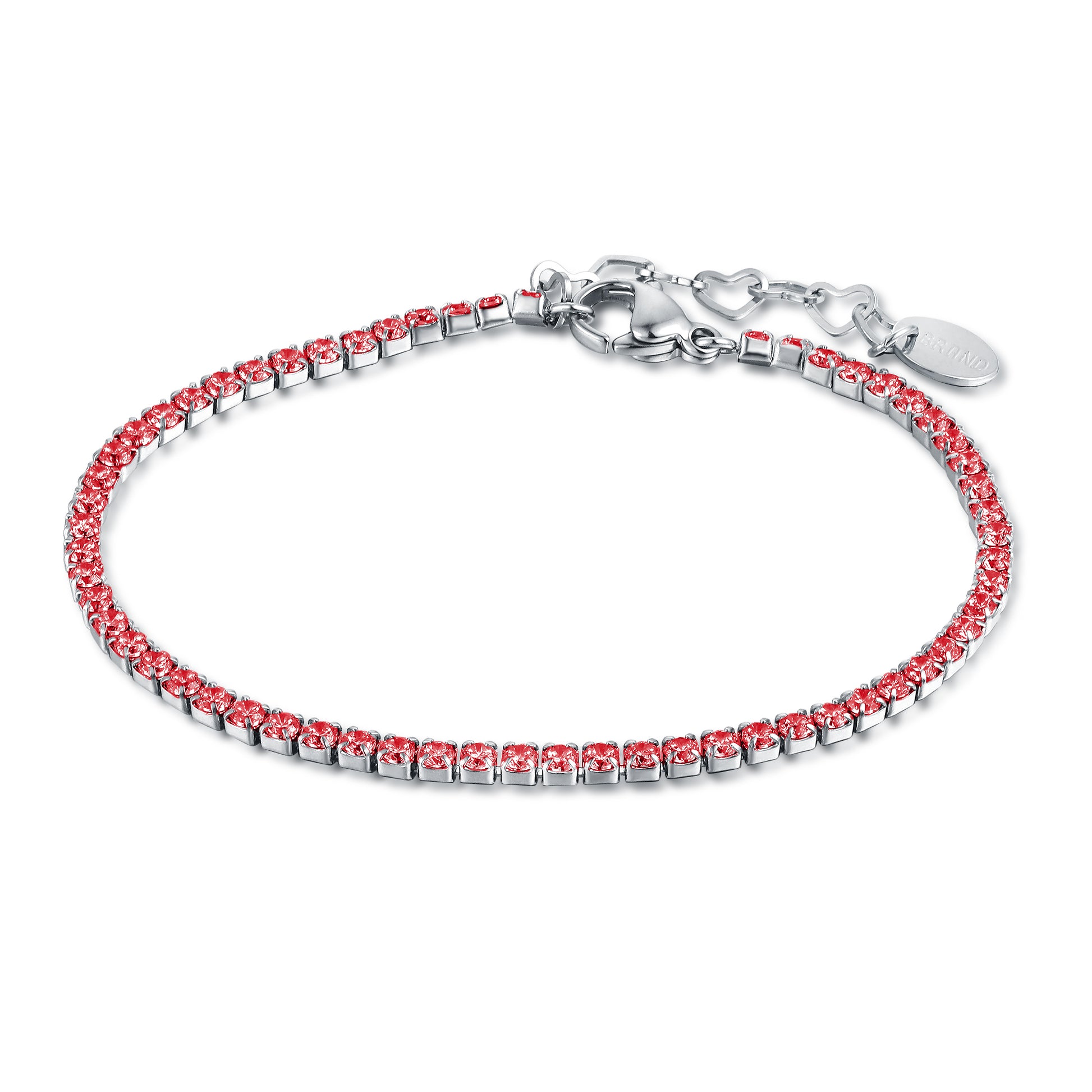 Bracciale Tennis Classico in acciaio inox Royale - Brand Gioielli