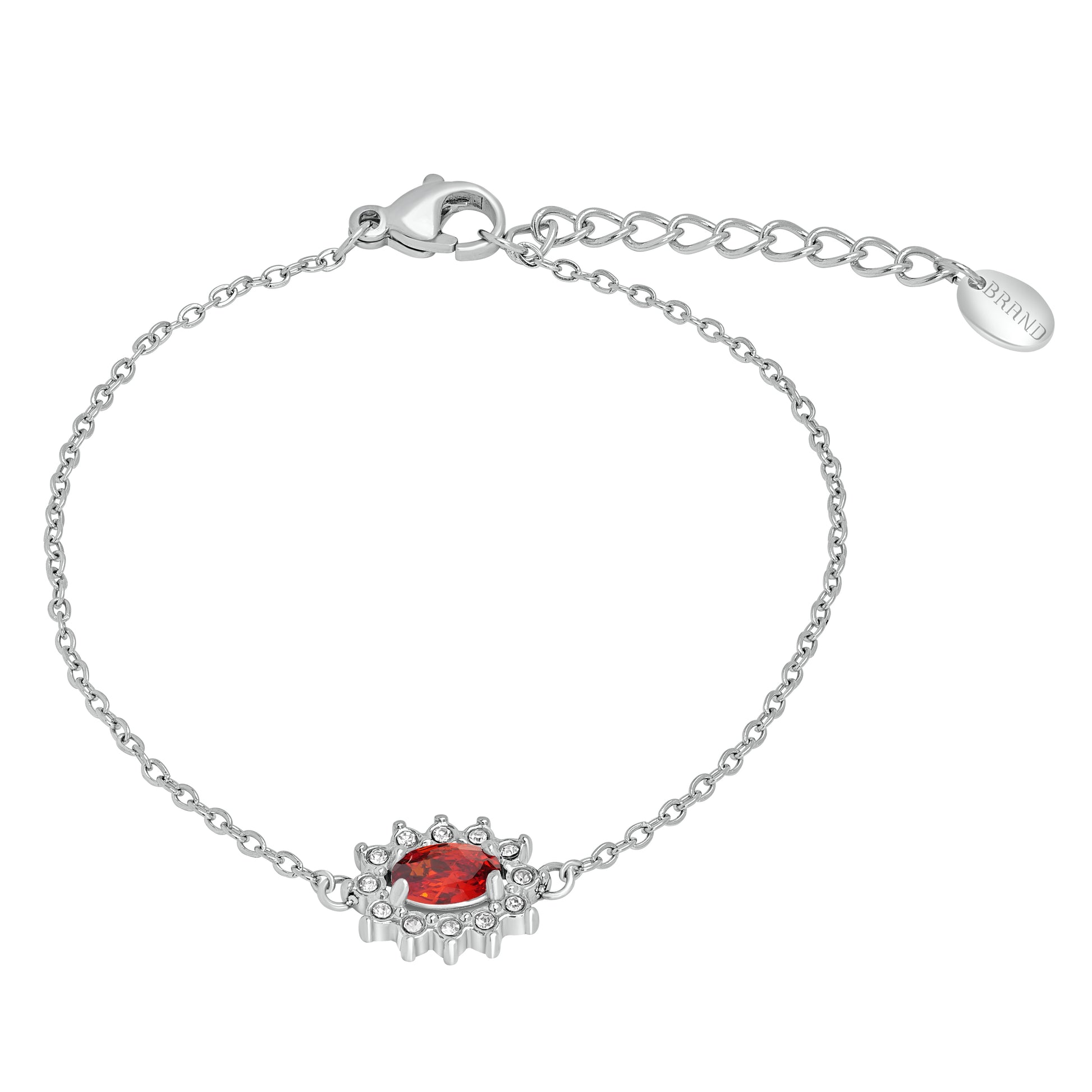 Bracciale Cristallo Modello Kate in acciaio inox Royale - Brand Gioielli