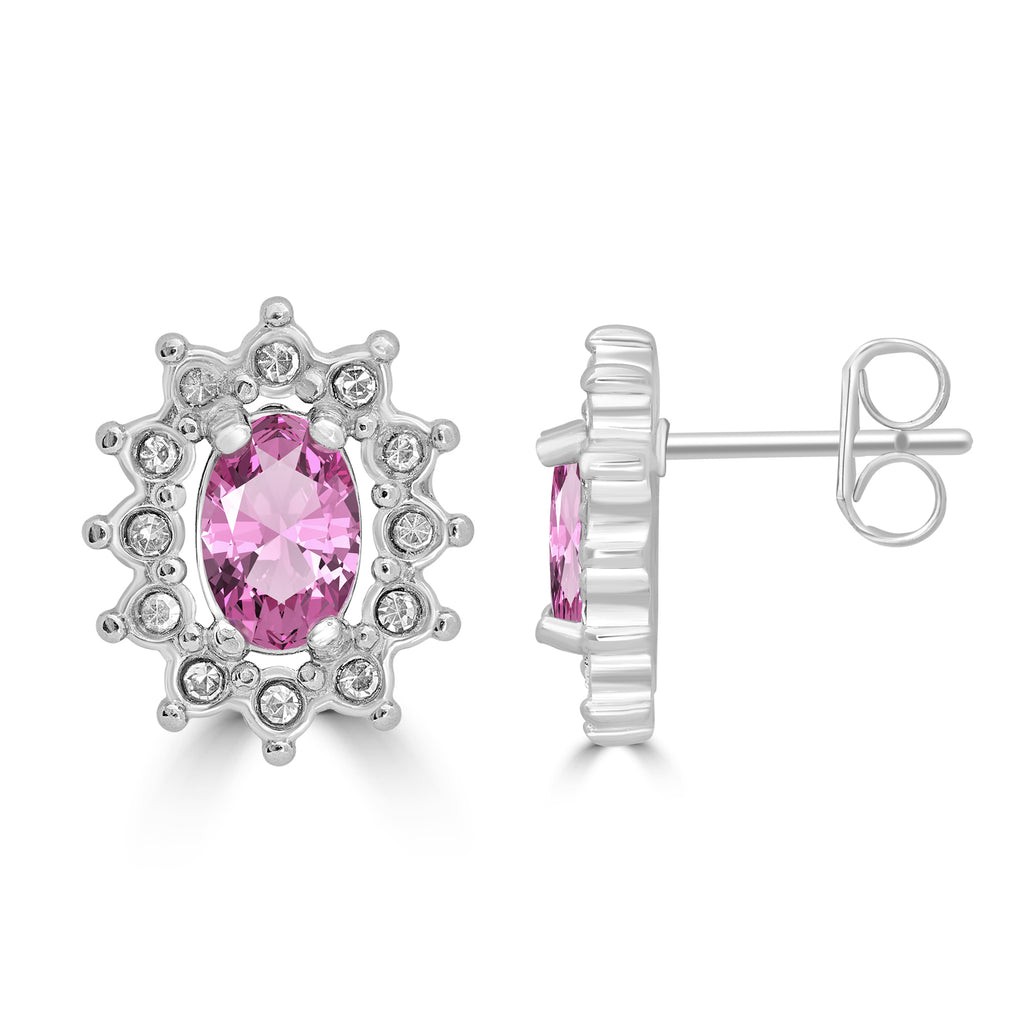Orecchini Cristallo Kate in acciaio inox Royale - Brand Gioielli