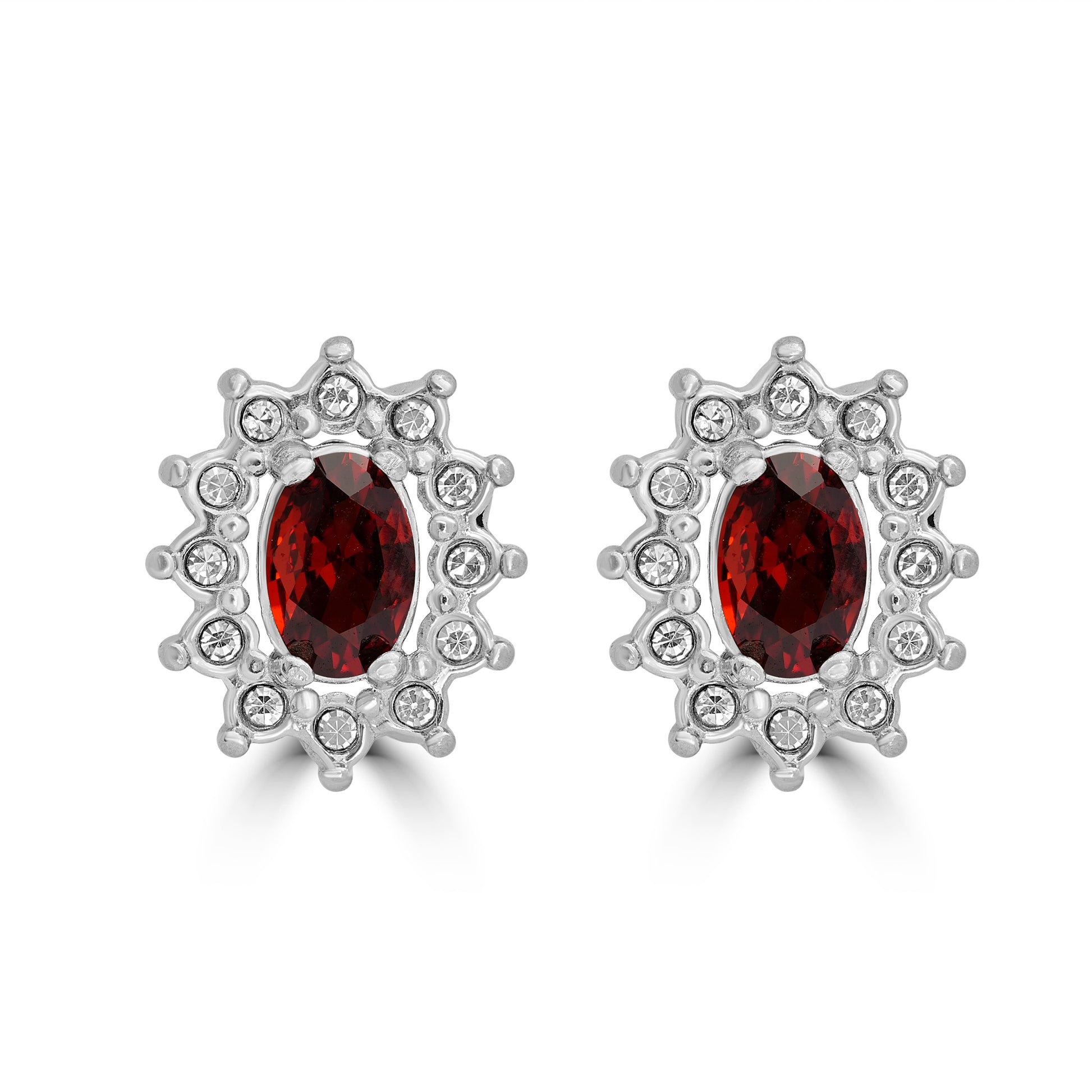 Orecchini Cristallo Kate in acciaio inox Royale - Brand Gioielli