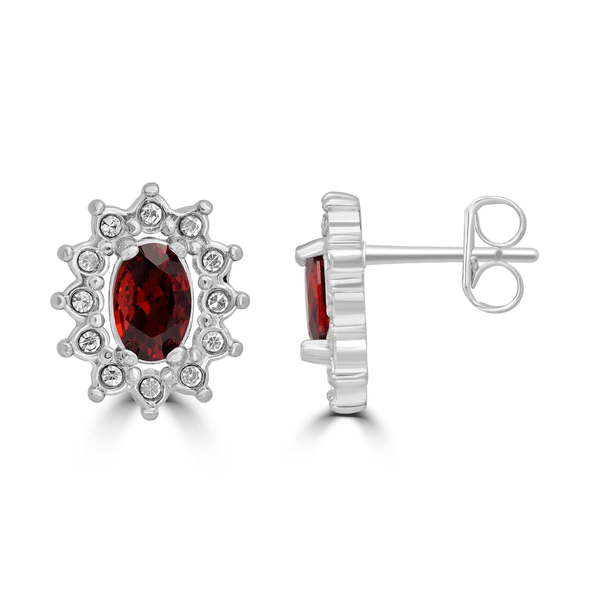 Orecchini Cristallo Kate in acciaio inox Royale - Brand Gioielli
