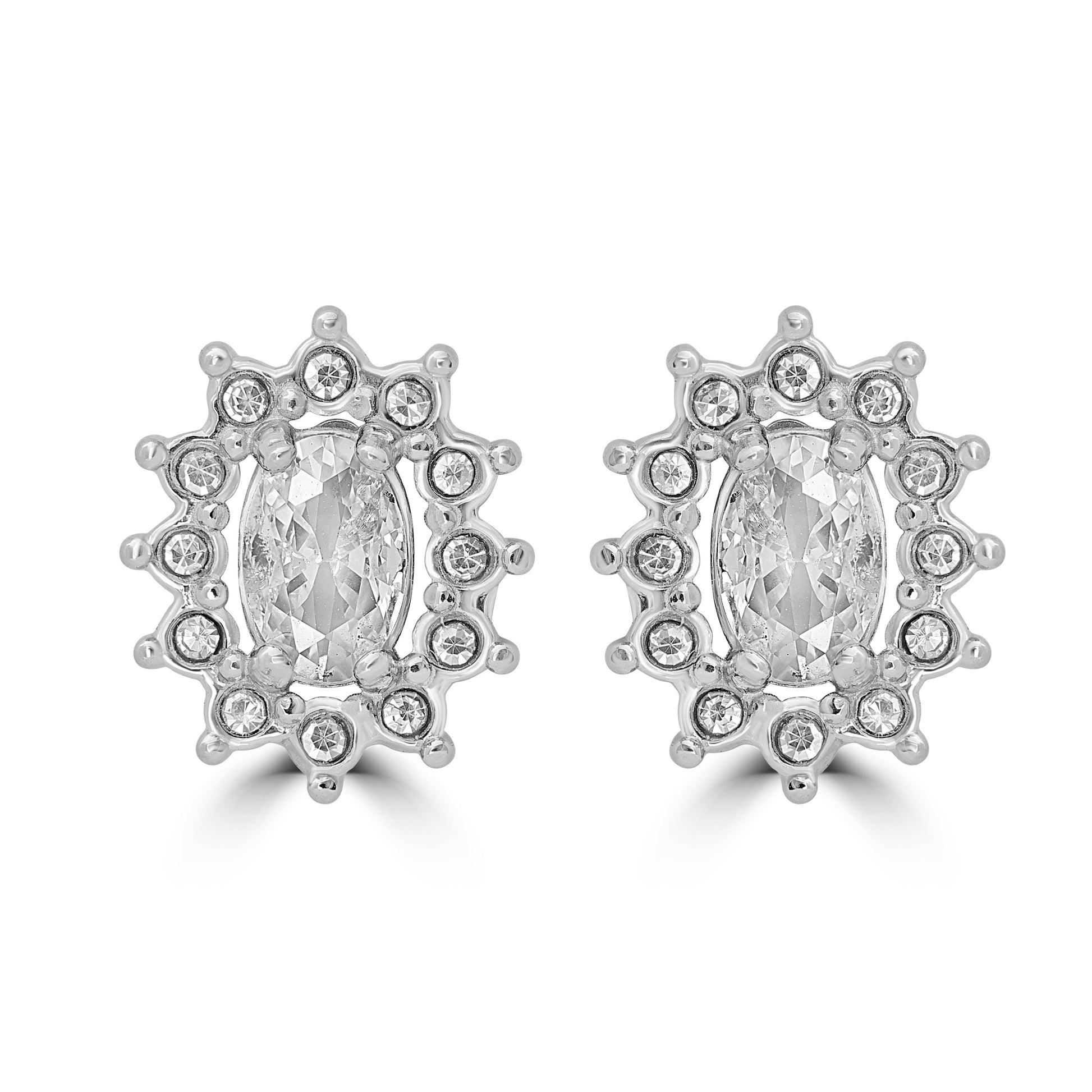 Orecchini Cristallo Kate in acciaio inox Royale - Brand Gioielli