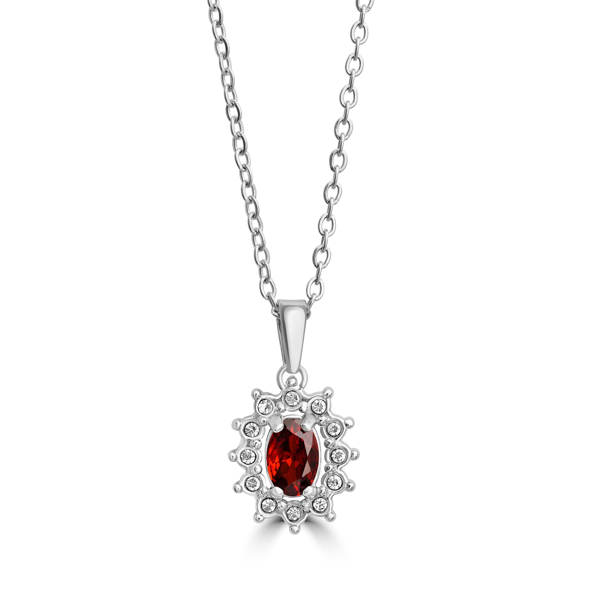 Collana Cristallo modello Kate in acciaio inox Royale - Brand Gioielli