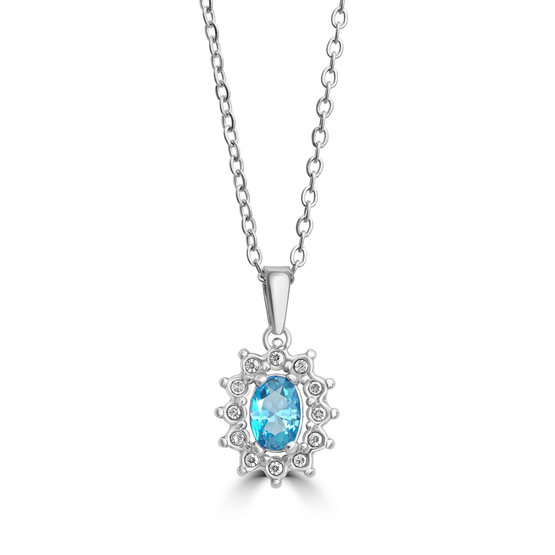 Collana Cristallo modello Kate in acciaio inox Royale - Brand Gioielli