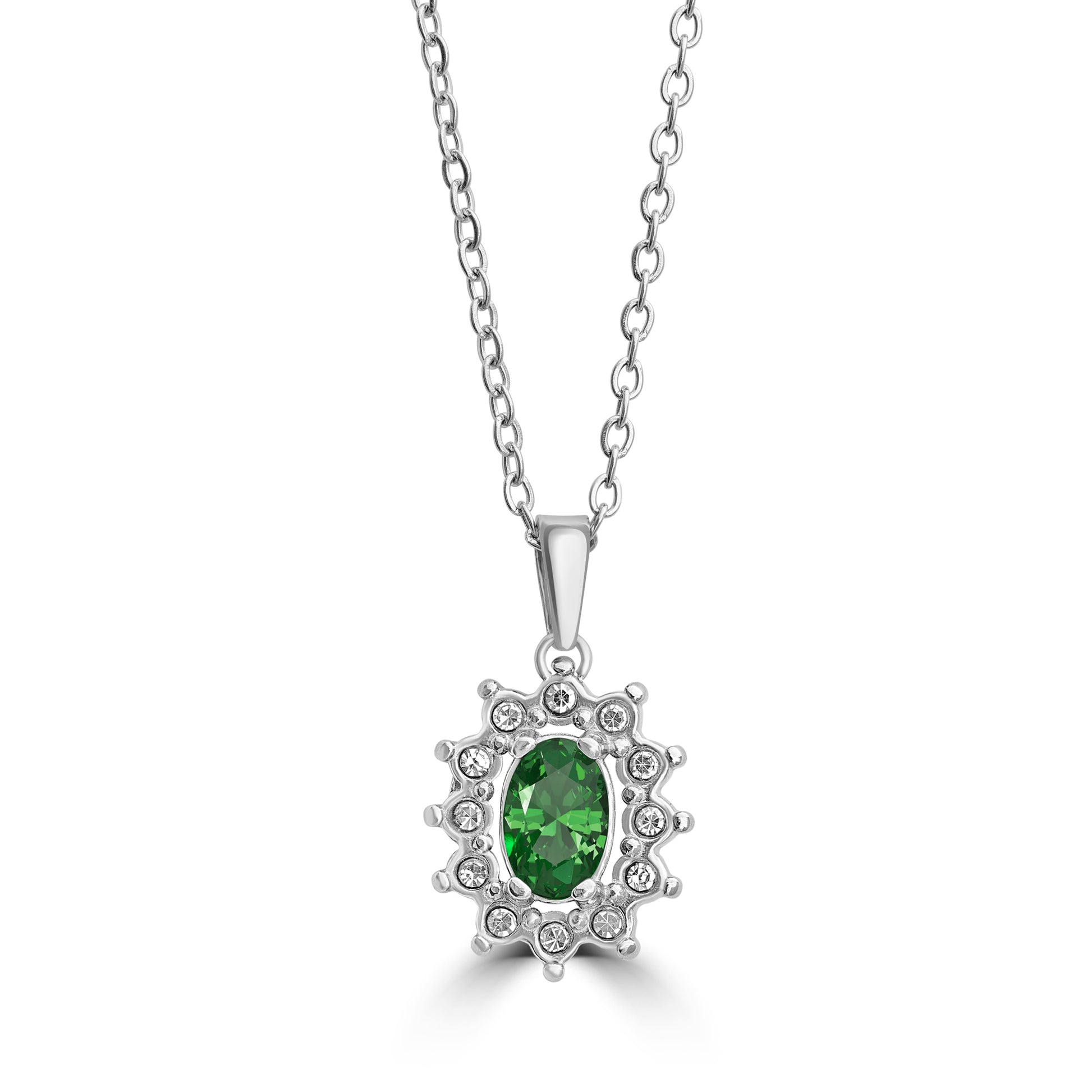 Collana Cristallo modello Kate in acciaio inox Royale - Brand Gioielli