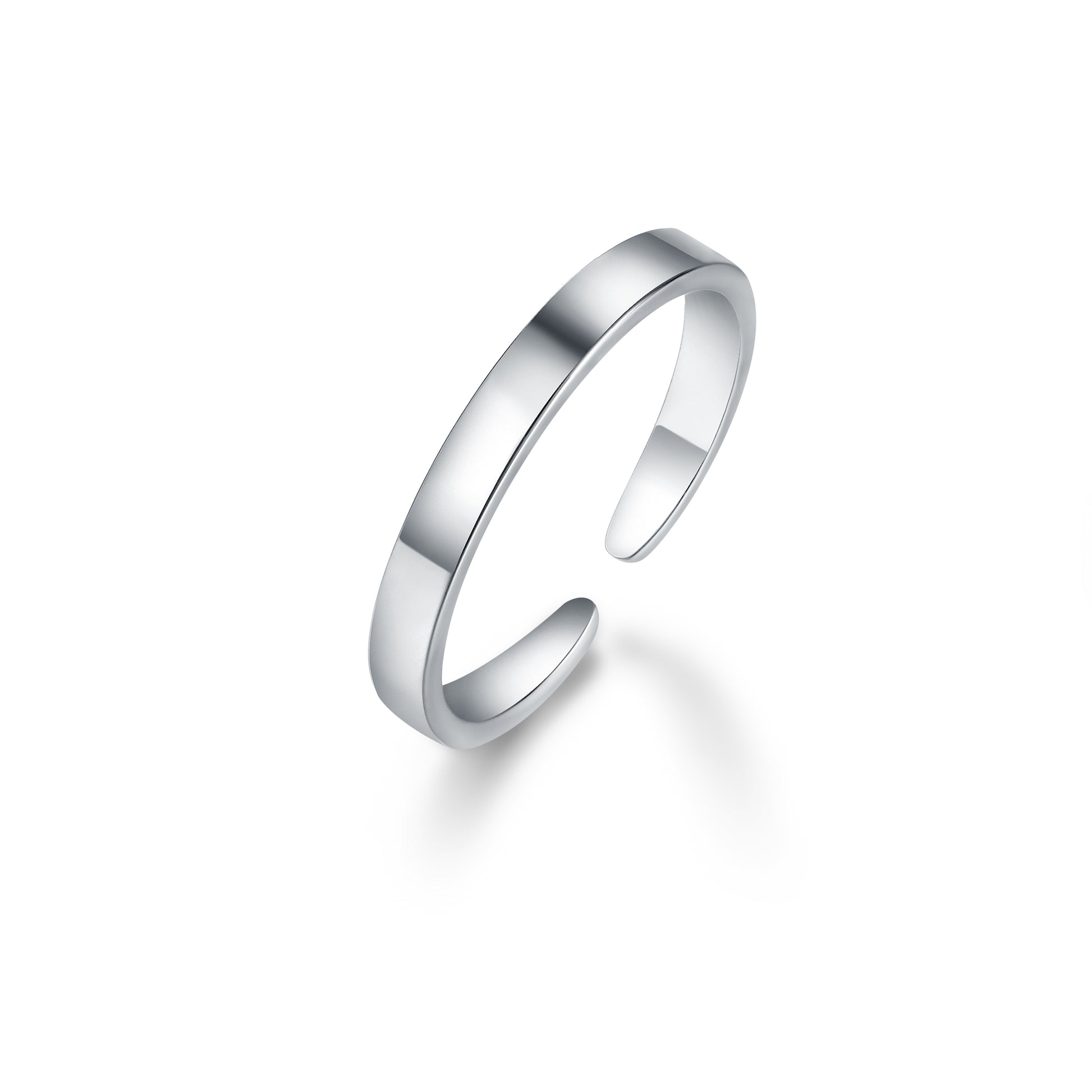 Anello da Piede Fascia Sottile Regolabile in acciaio inox Summer Vibes - Brand Gioielli