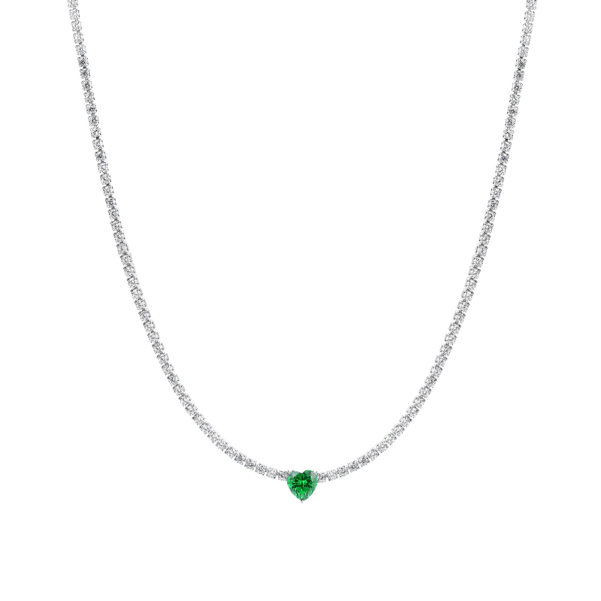 Collana Tennis Cuore Attimi - Brand Gioielli