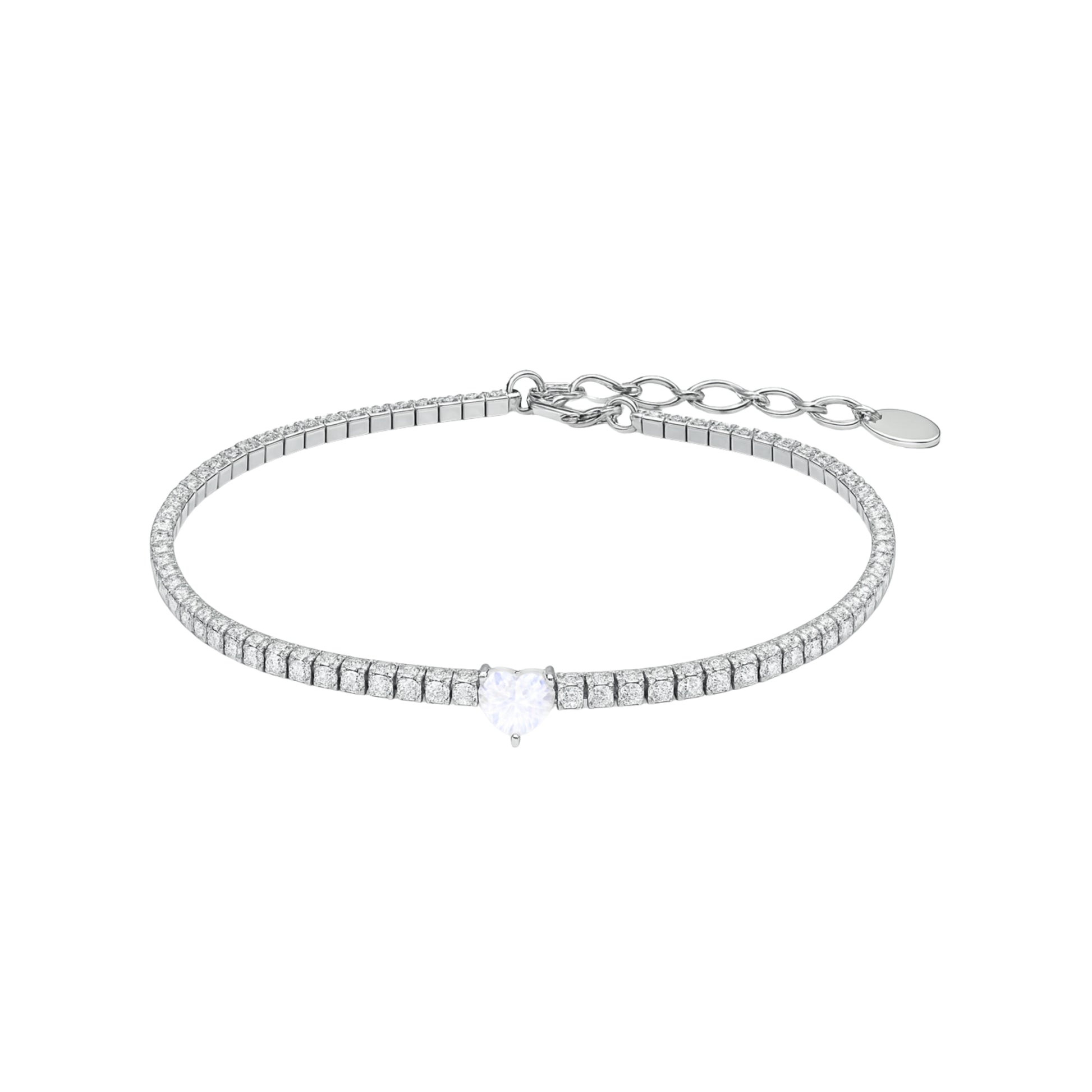 Bracciale Tennis_AcciaioInox "BRAND"