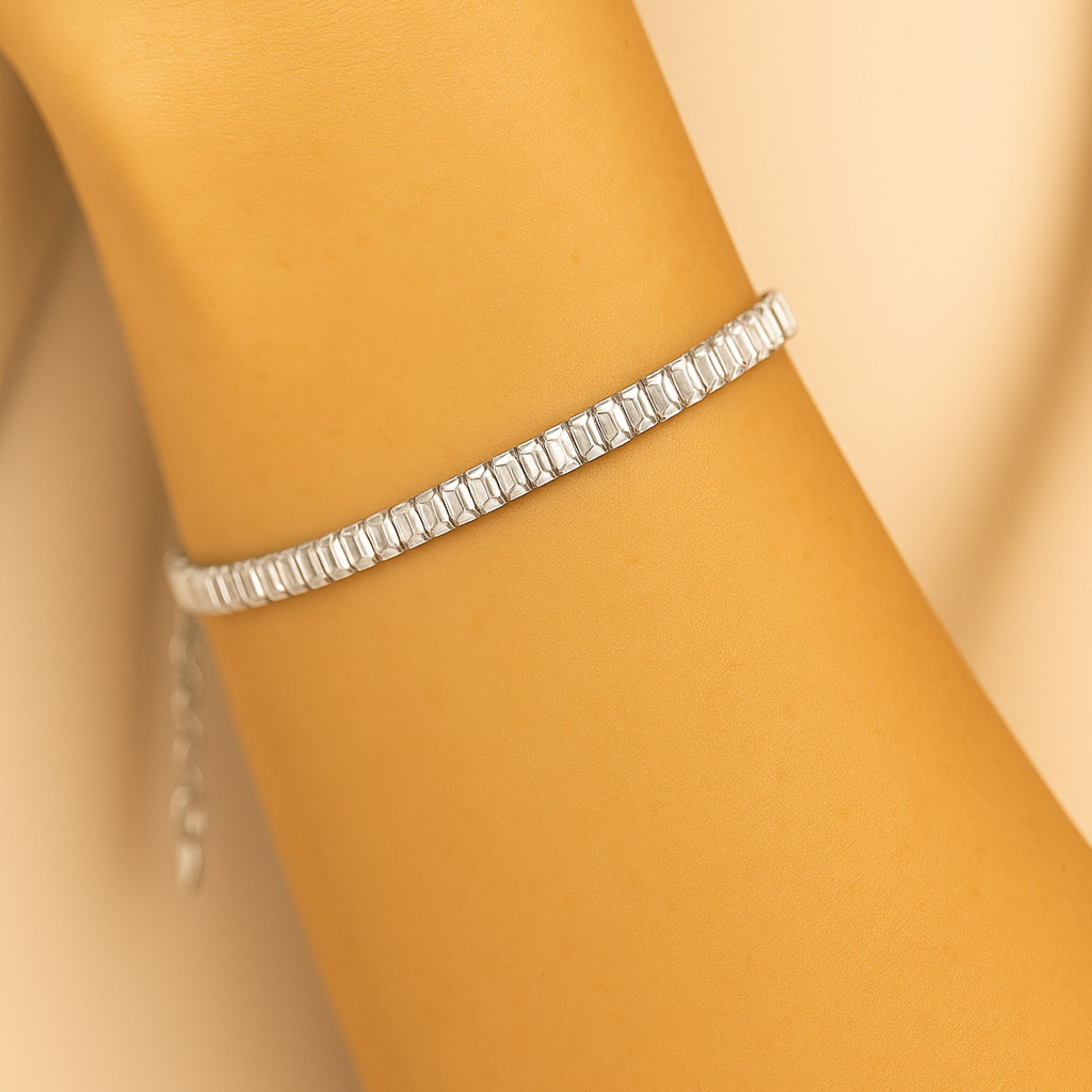 Bracciale Tennis_AcciaioInox "BRAND"