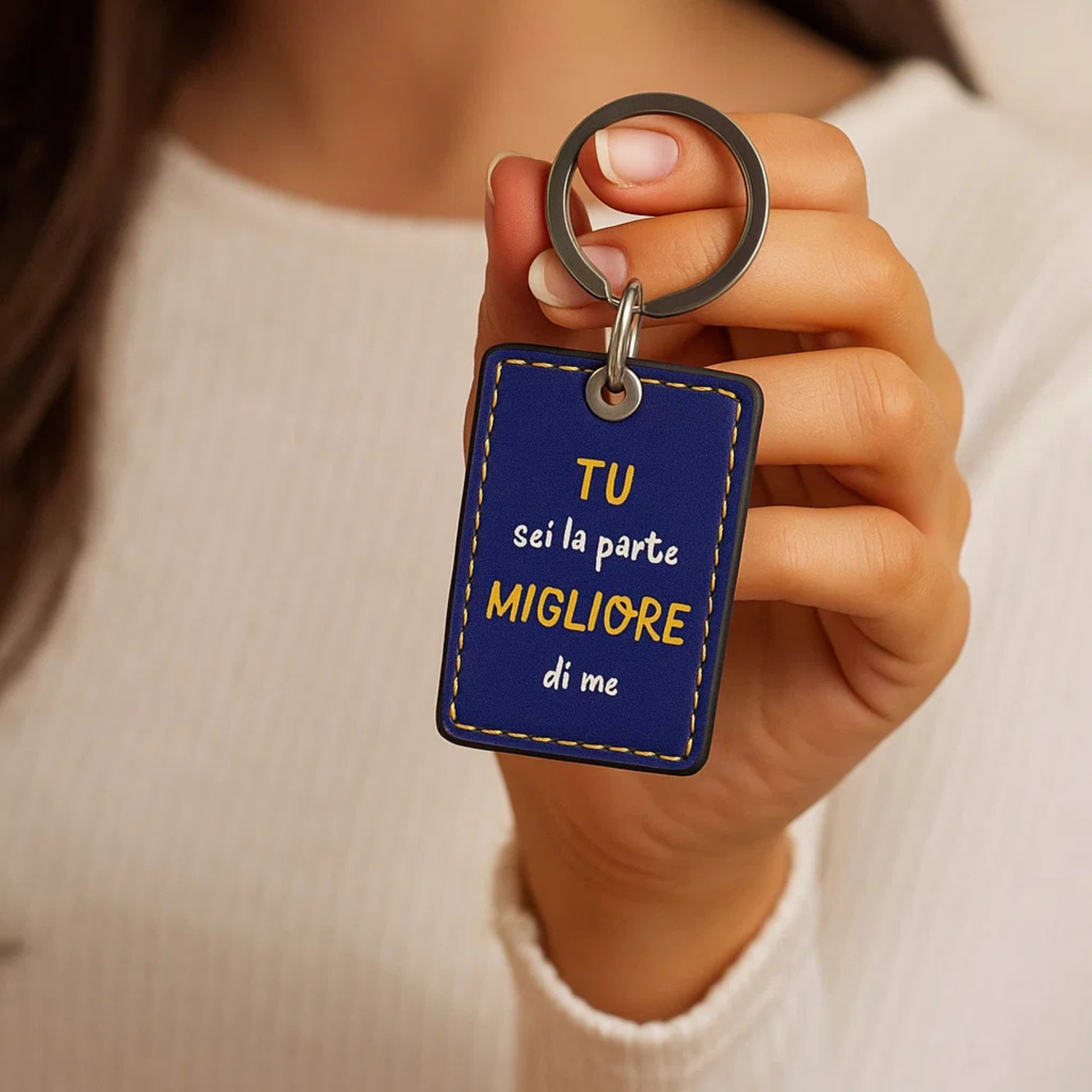 Portachiavi La parte migliore di me - Brand Gioielli