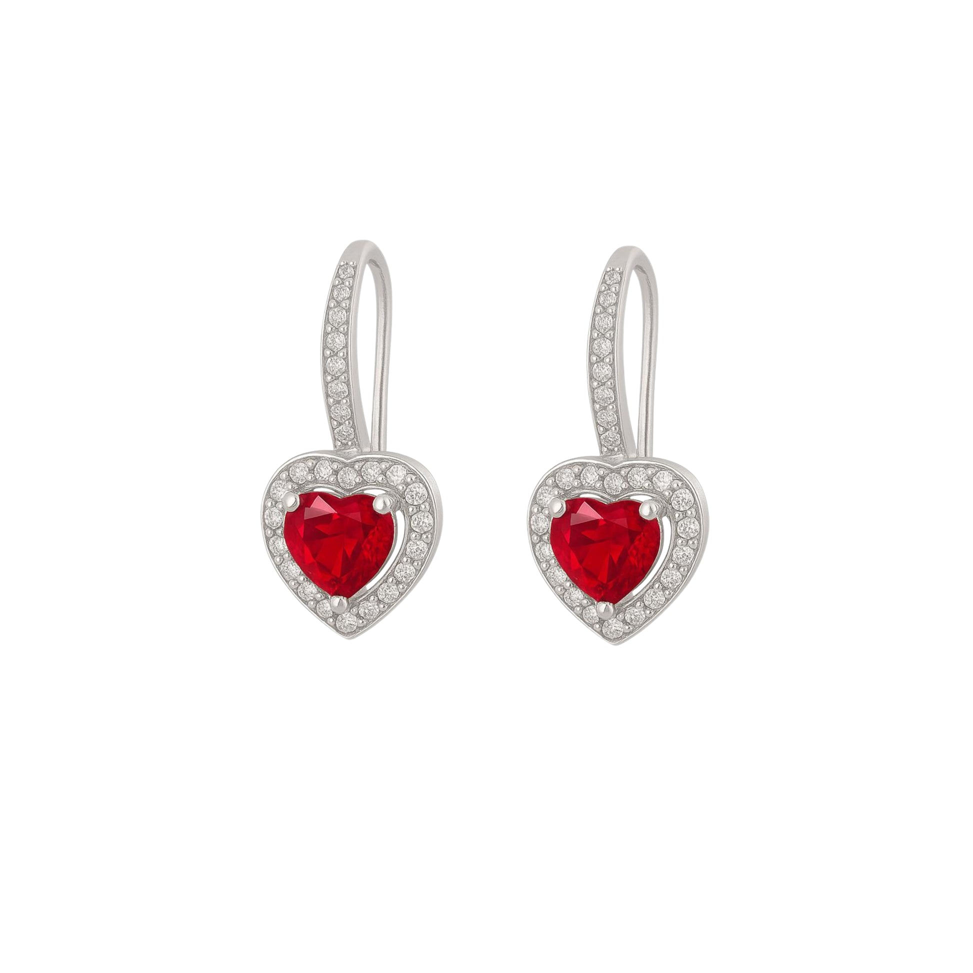 Coppia Di Orecchini_Argento 925 "CUORE"