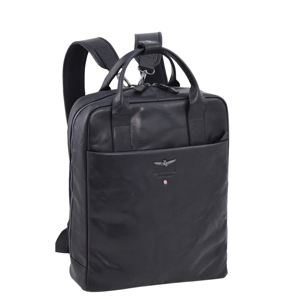 Zaino Porta PC in Vera Pelle Vintage - Aeronautica Militare