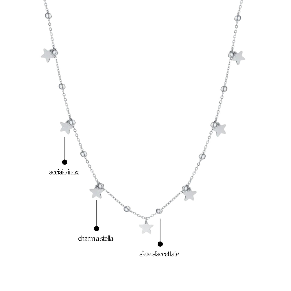 Collana con stelline Stardust - Brand Gioielli