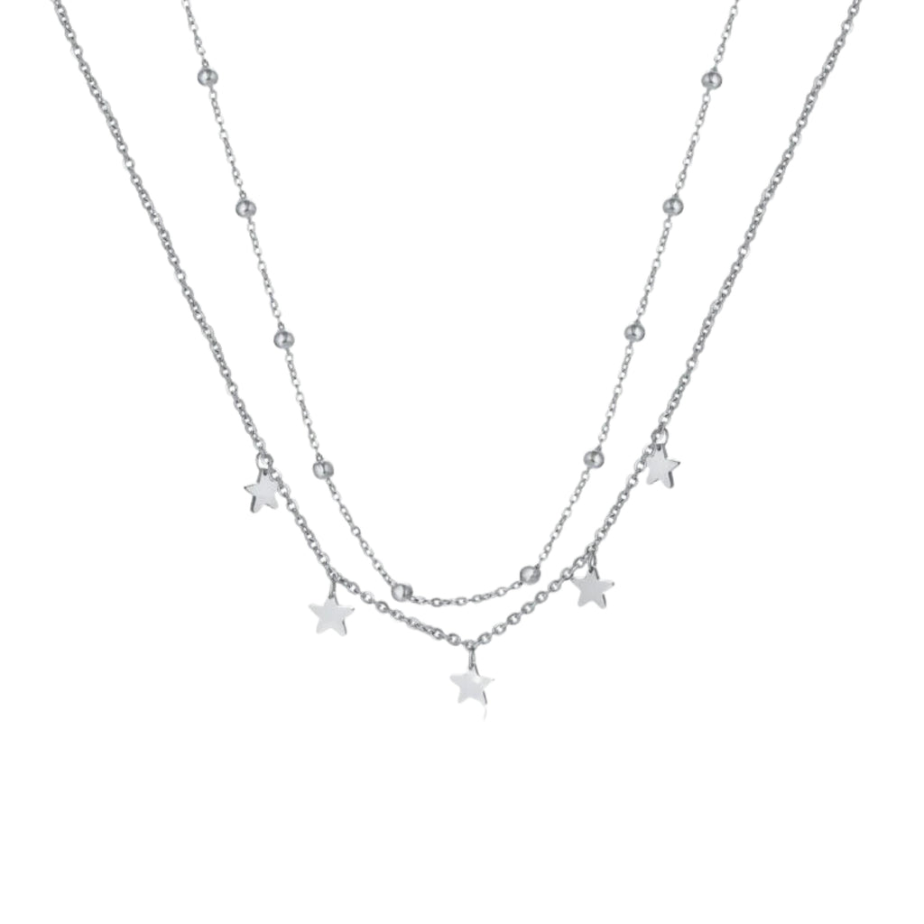 Collana Doppia con stelline Stardust - Brand Gioielli