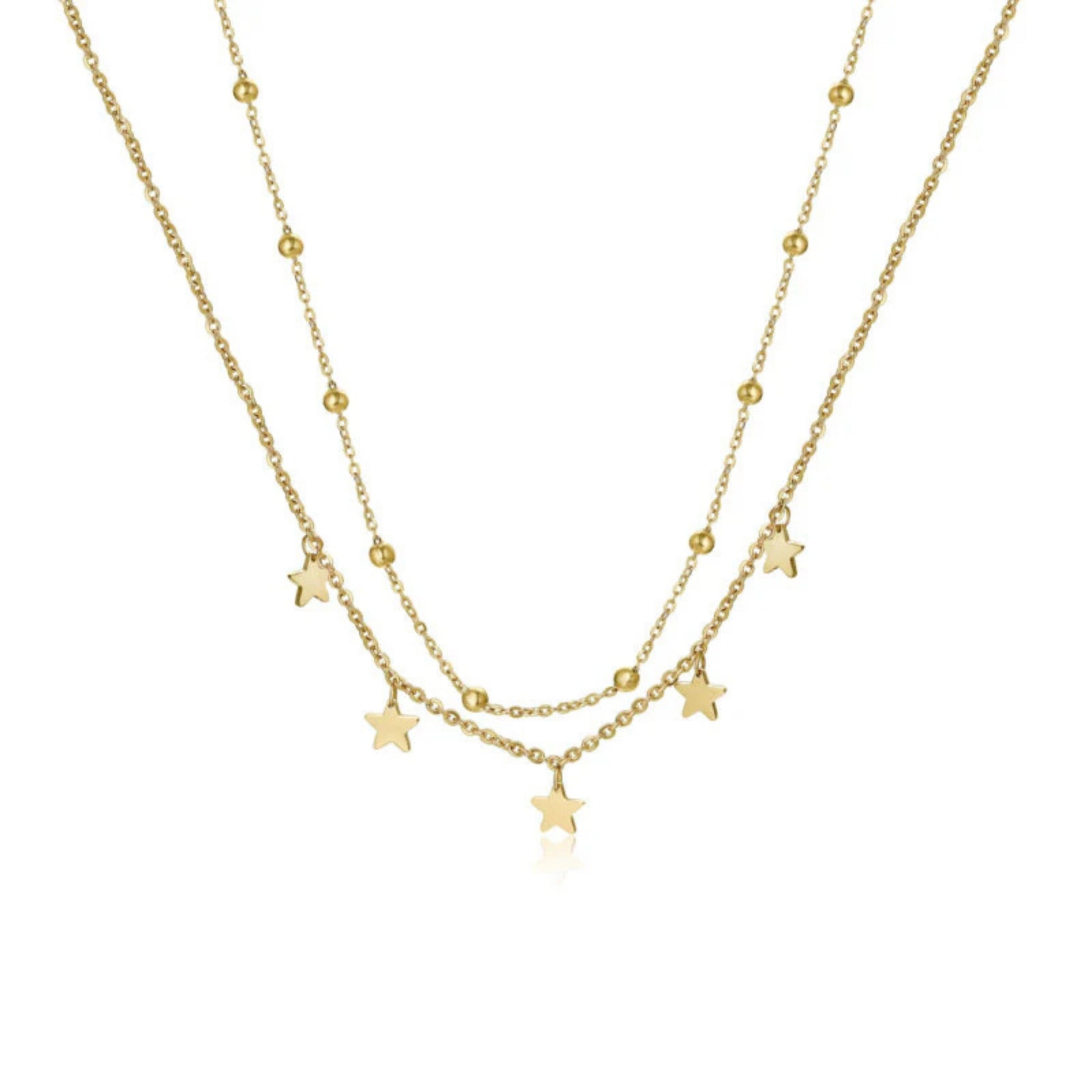 Collana Doppia con stelline Stardust - Brand Gioielli