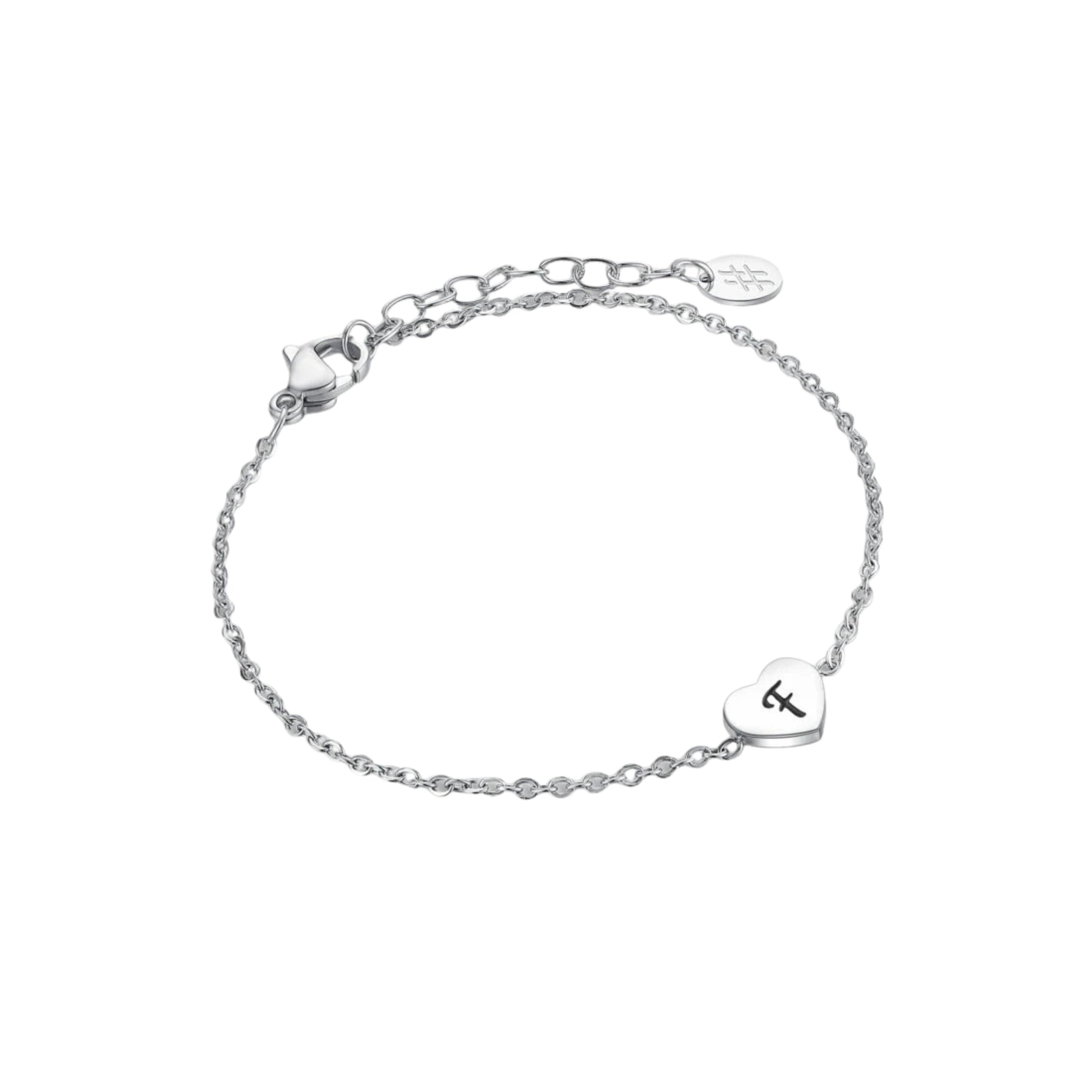 Bracciale Cuore Lettera Personal - Brand Gioielli