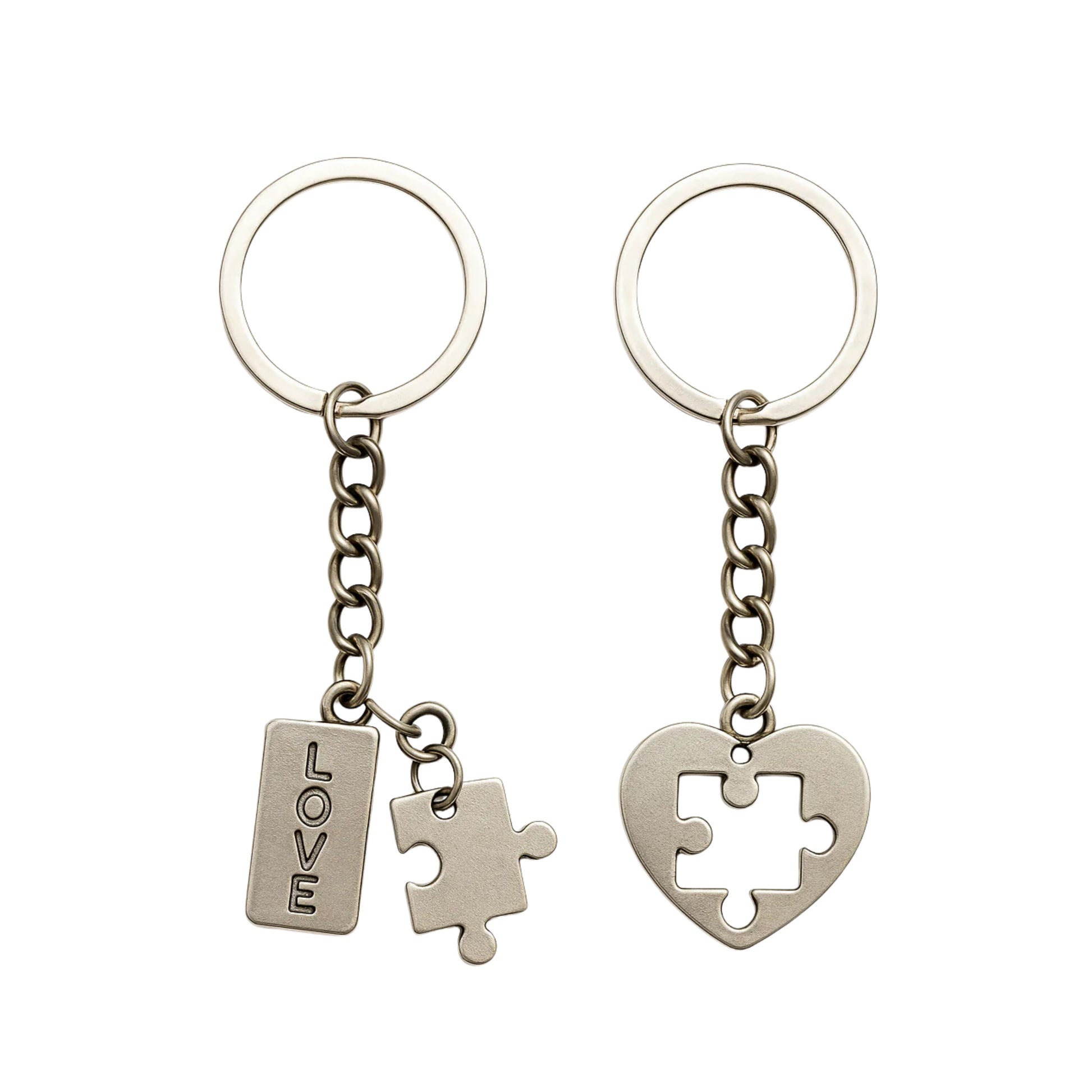 Portachiavi di coppia Puzzle - Les Folies