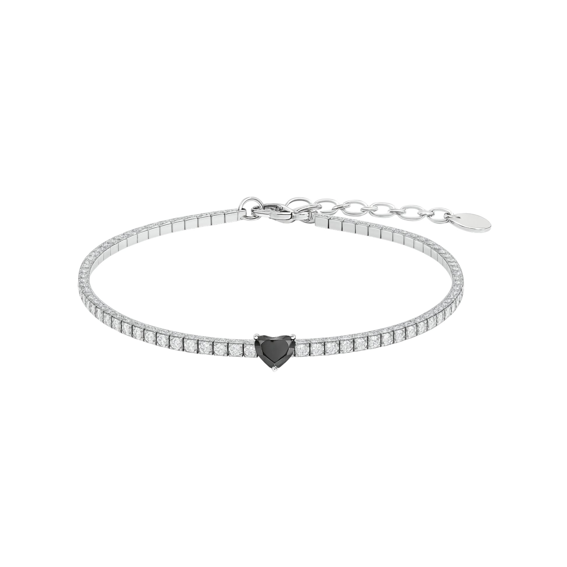 Bracciale Tennis_AcciaioInox "BRAND"