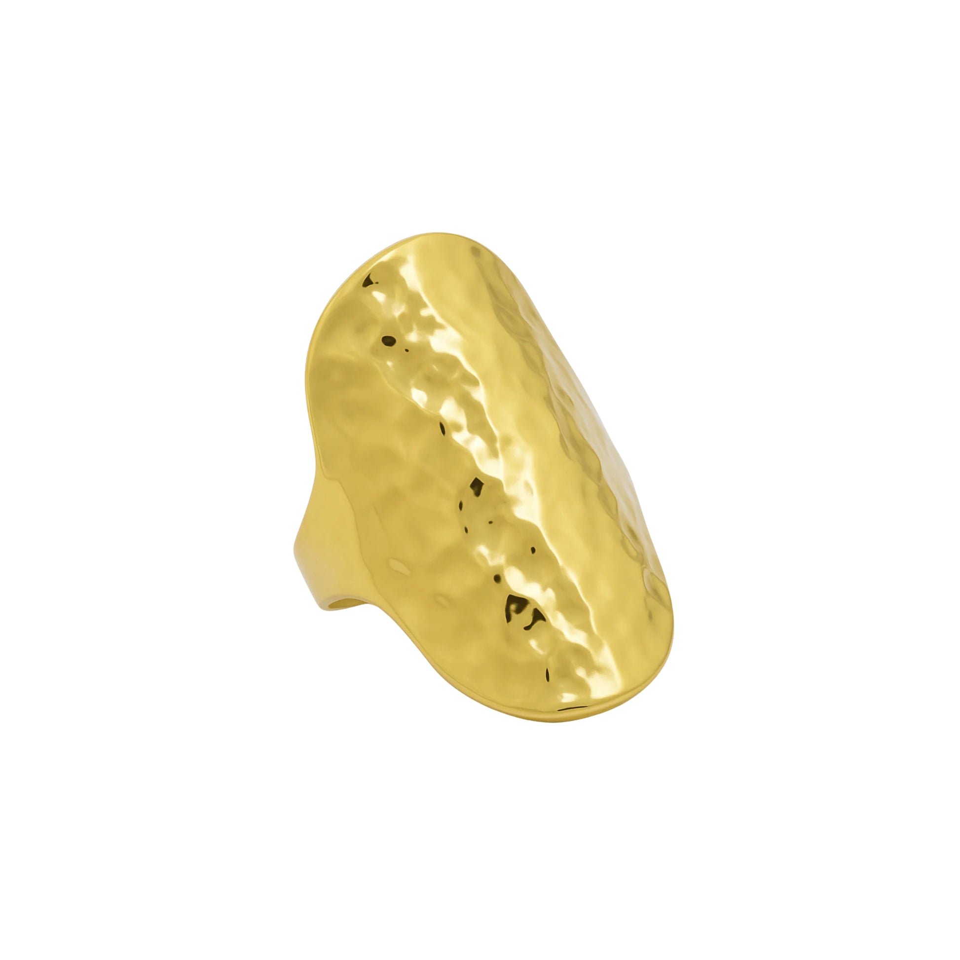 Anello Orixa in Acciaio Inox Placcato 18kt - Les Folies