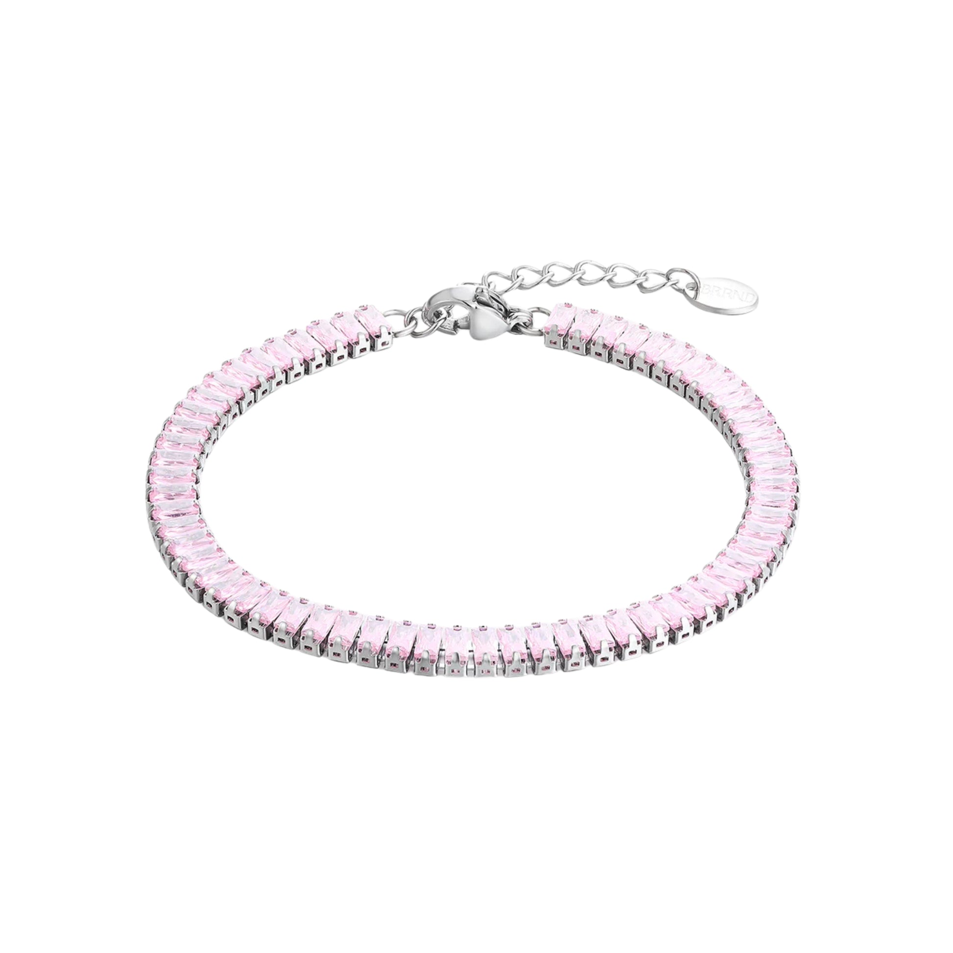 Bracciale Tennis_AcciaioInox "BRAND"