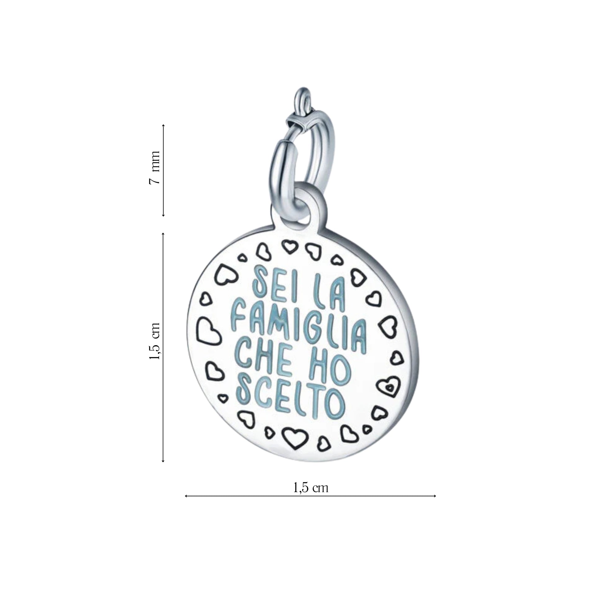 Charm Sei la Famiglia che ho scelto - Brand Gioielli