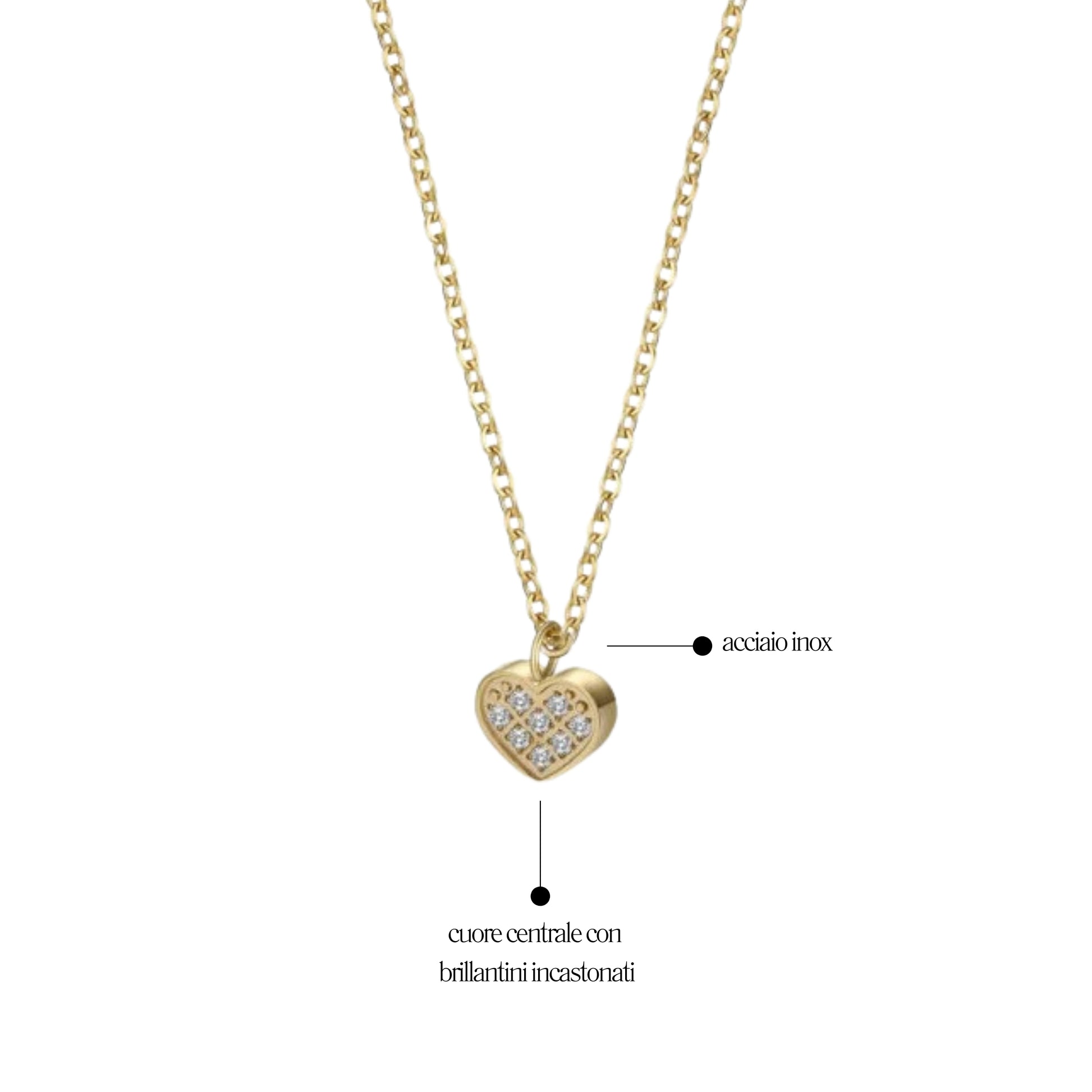 Collana Cuore - Brand Gioielli